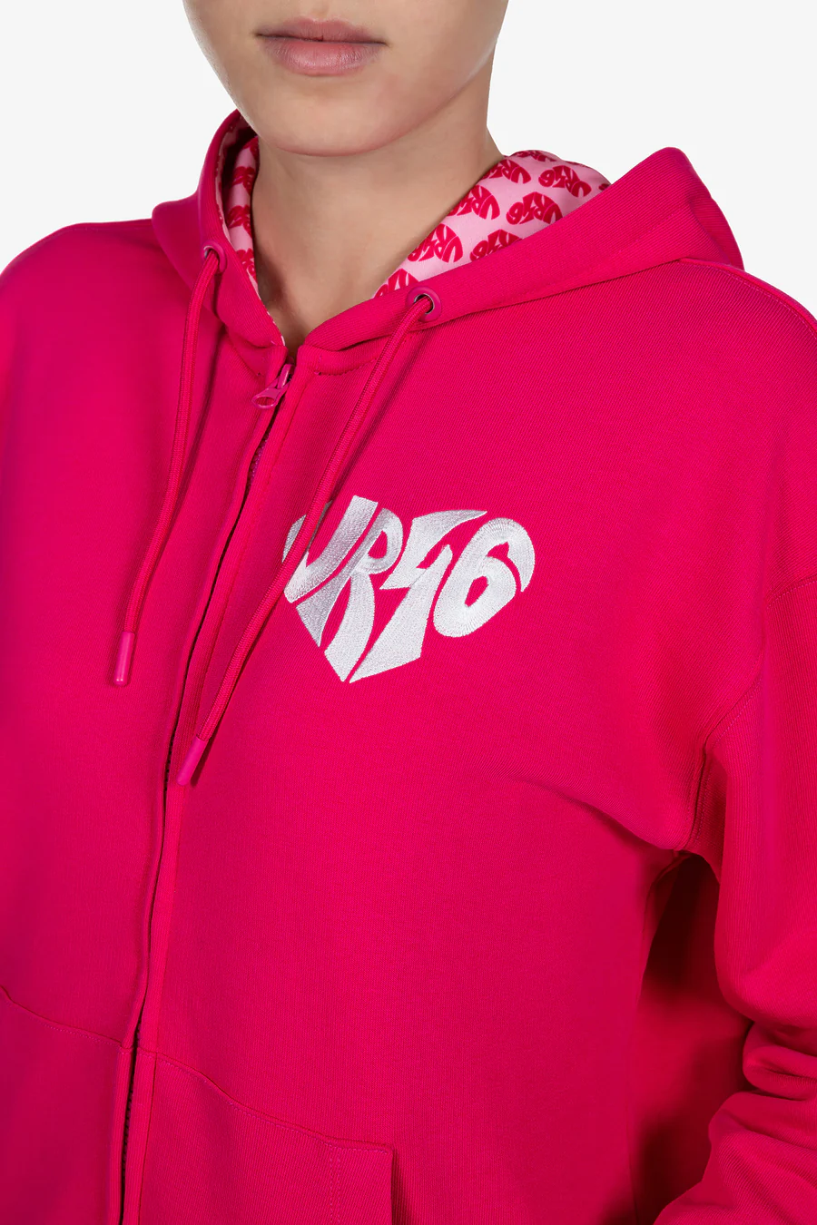 Sudadera VR46 Fan 24 lady pink