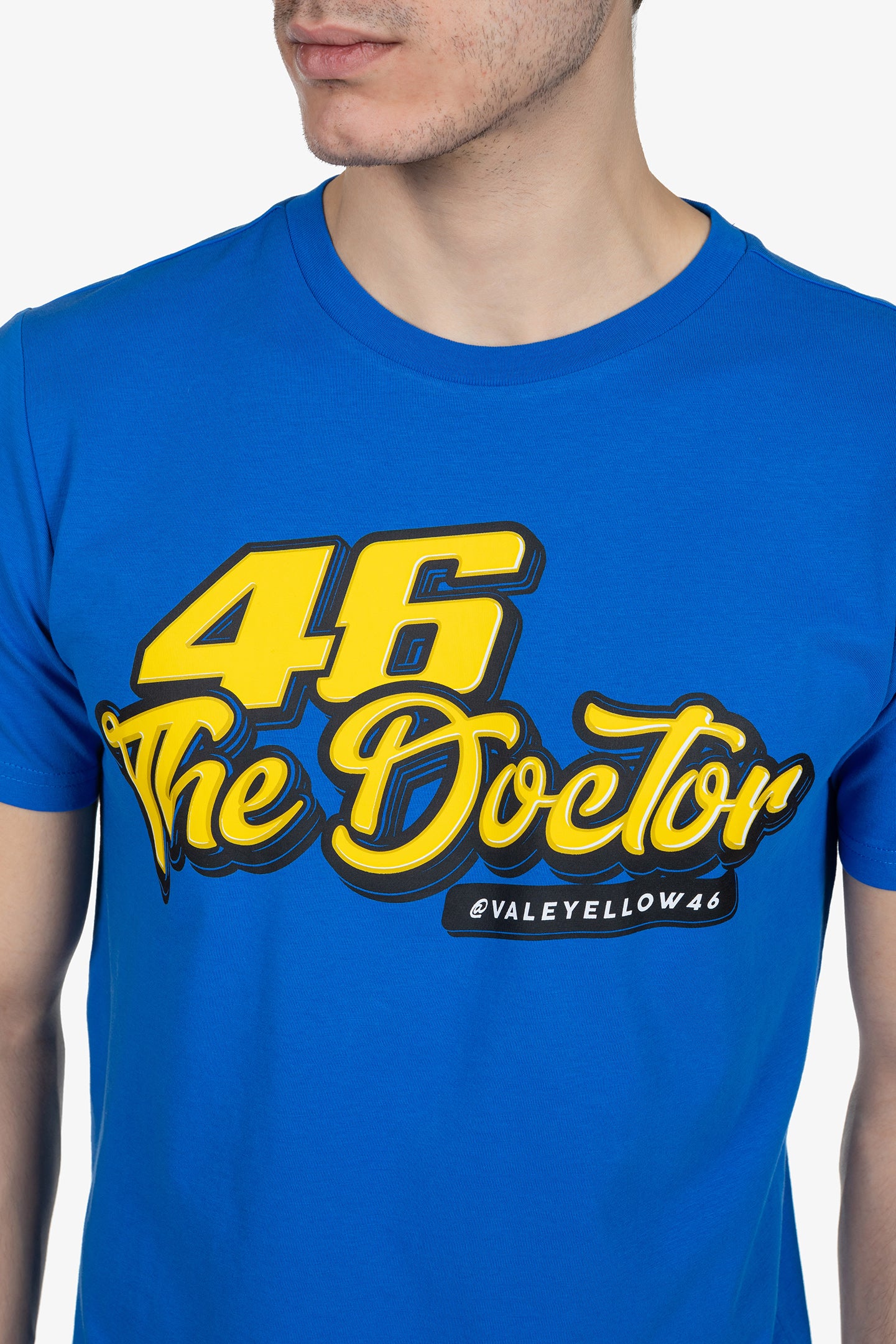 Camiseta VR46 Fan 24 bright blue