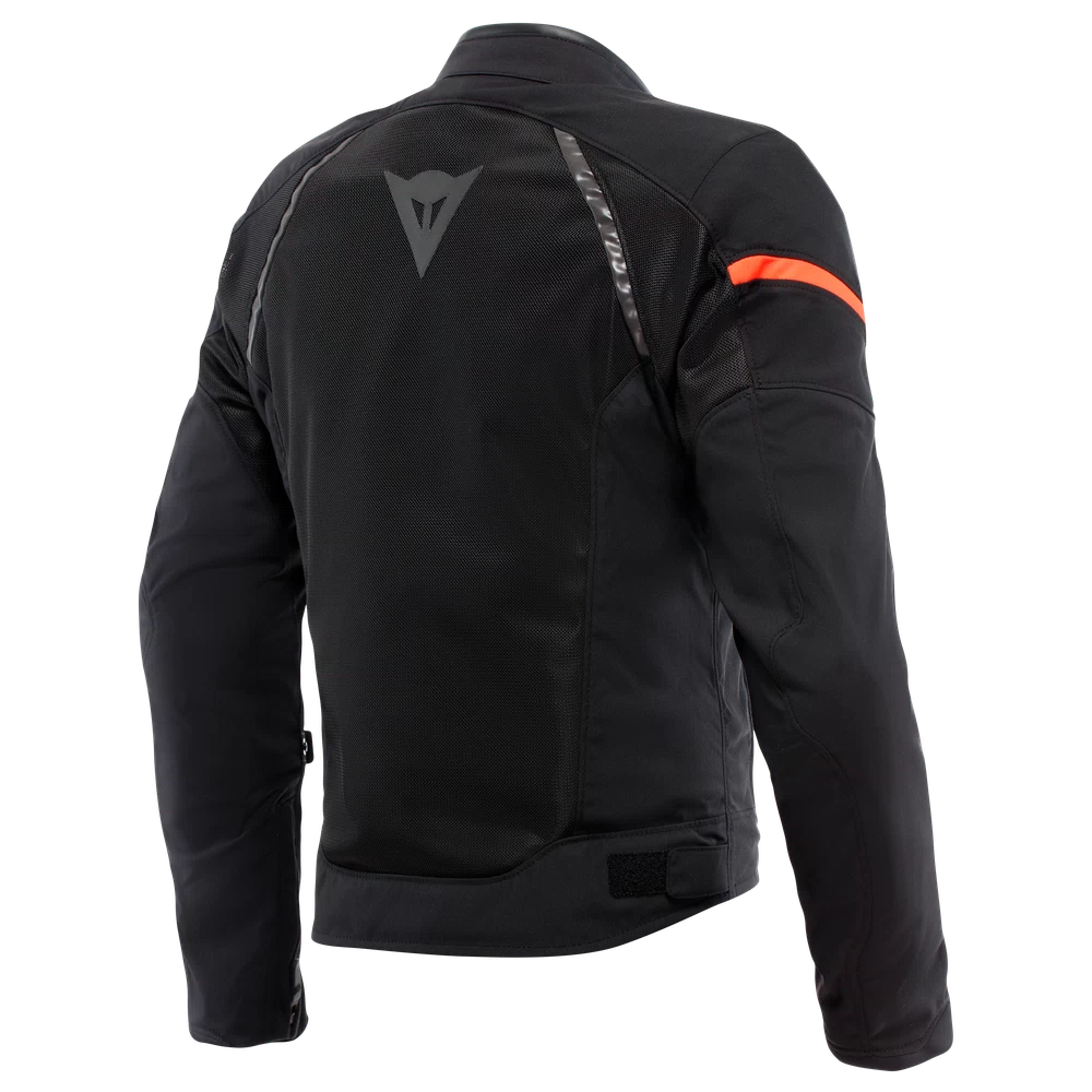 CHAQUETA DAINESE AIR FRAME 3 tex black/black/flúo-red
