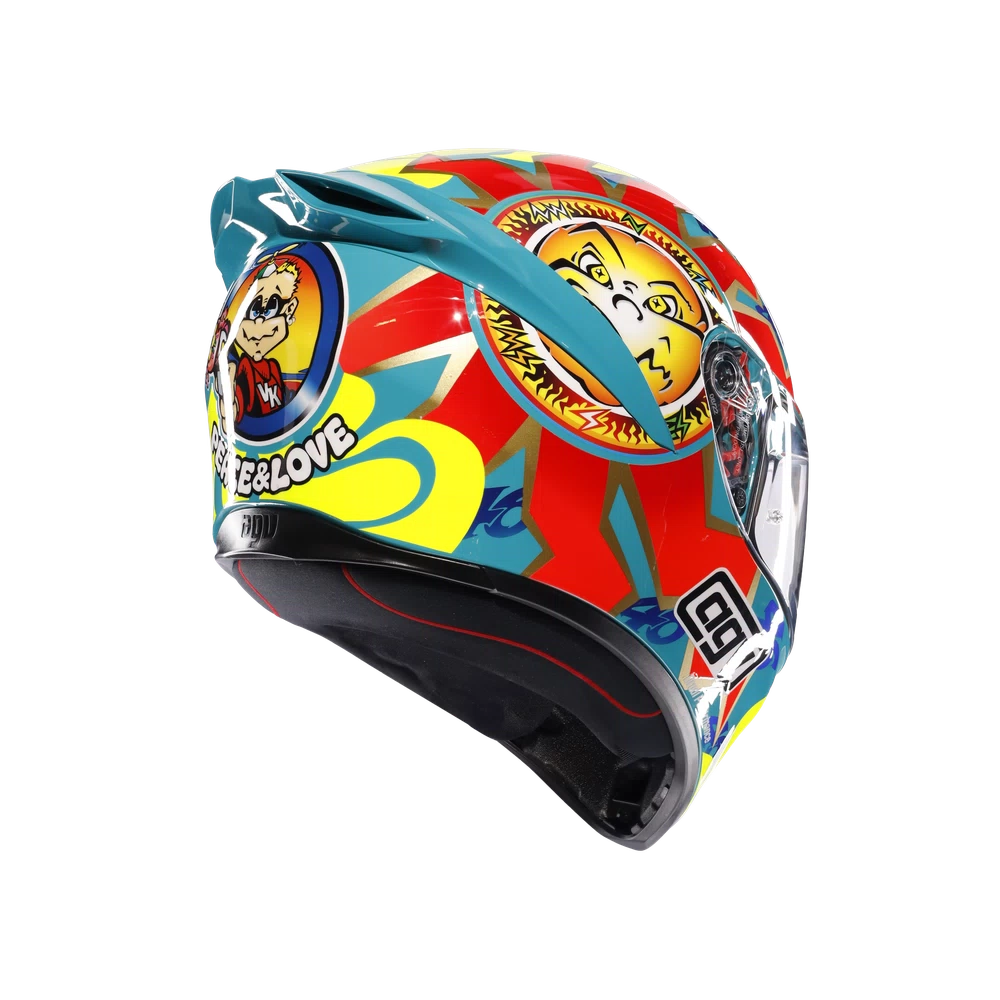 CASCO AGV K-1 S E2206 Rossi Mugello 1999