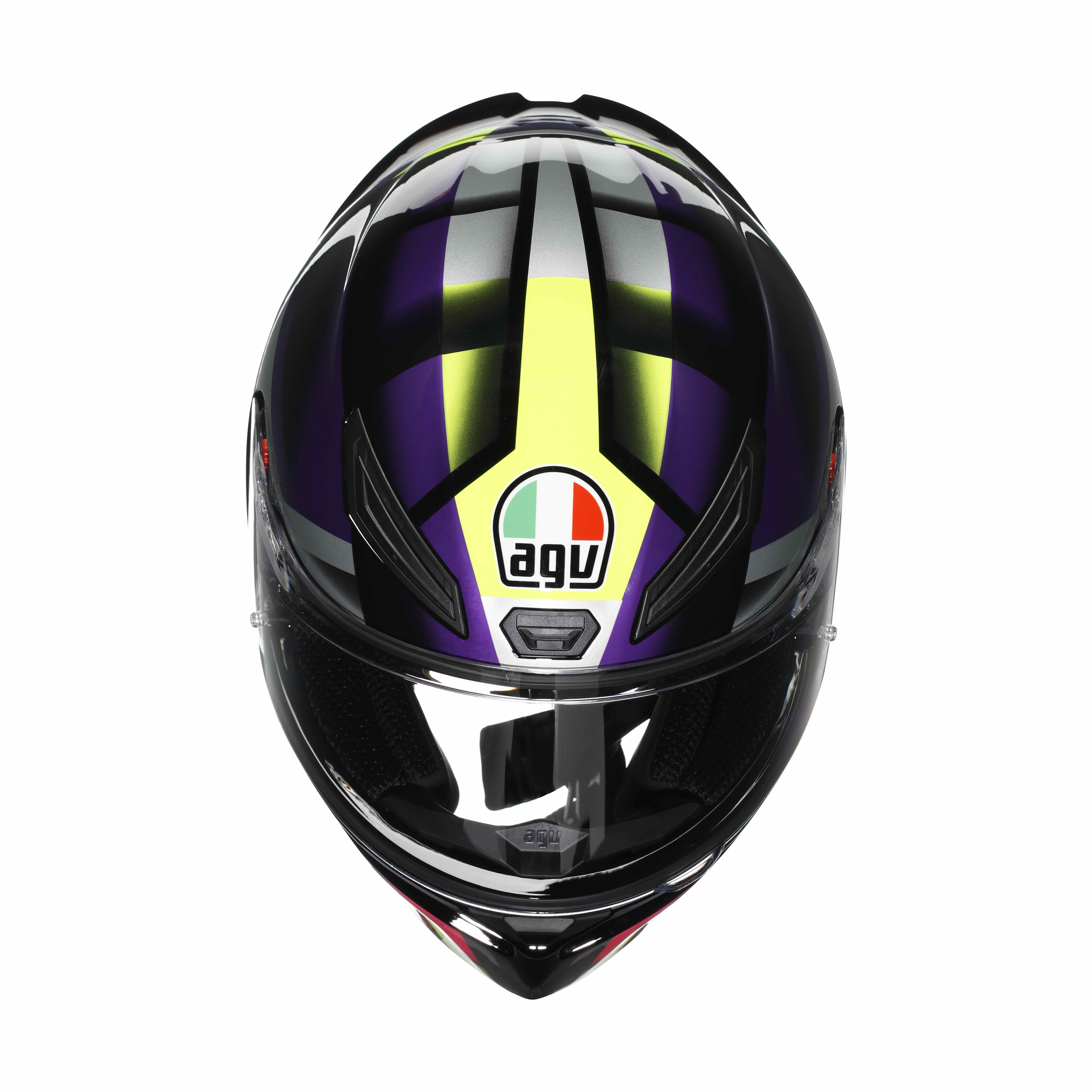CASCO AGV K-1 S E2206 Fastlap black/purple/pink