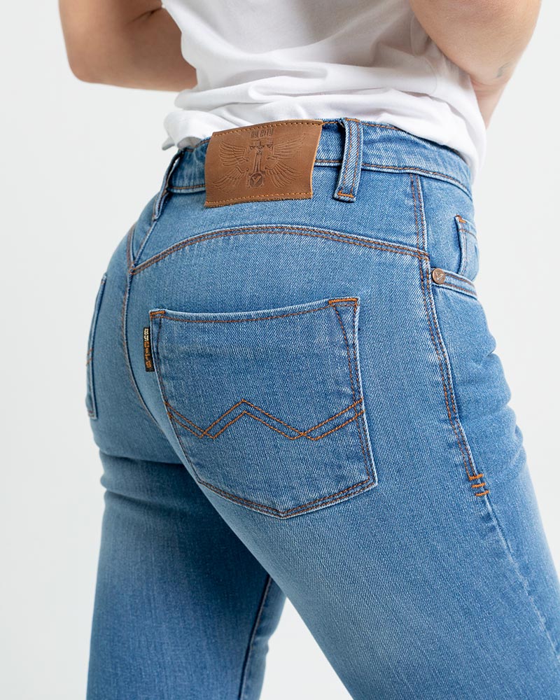 Pantalón vaquero BY CITY ROUTE II lady light blue