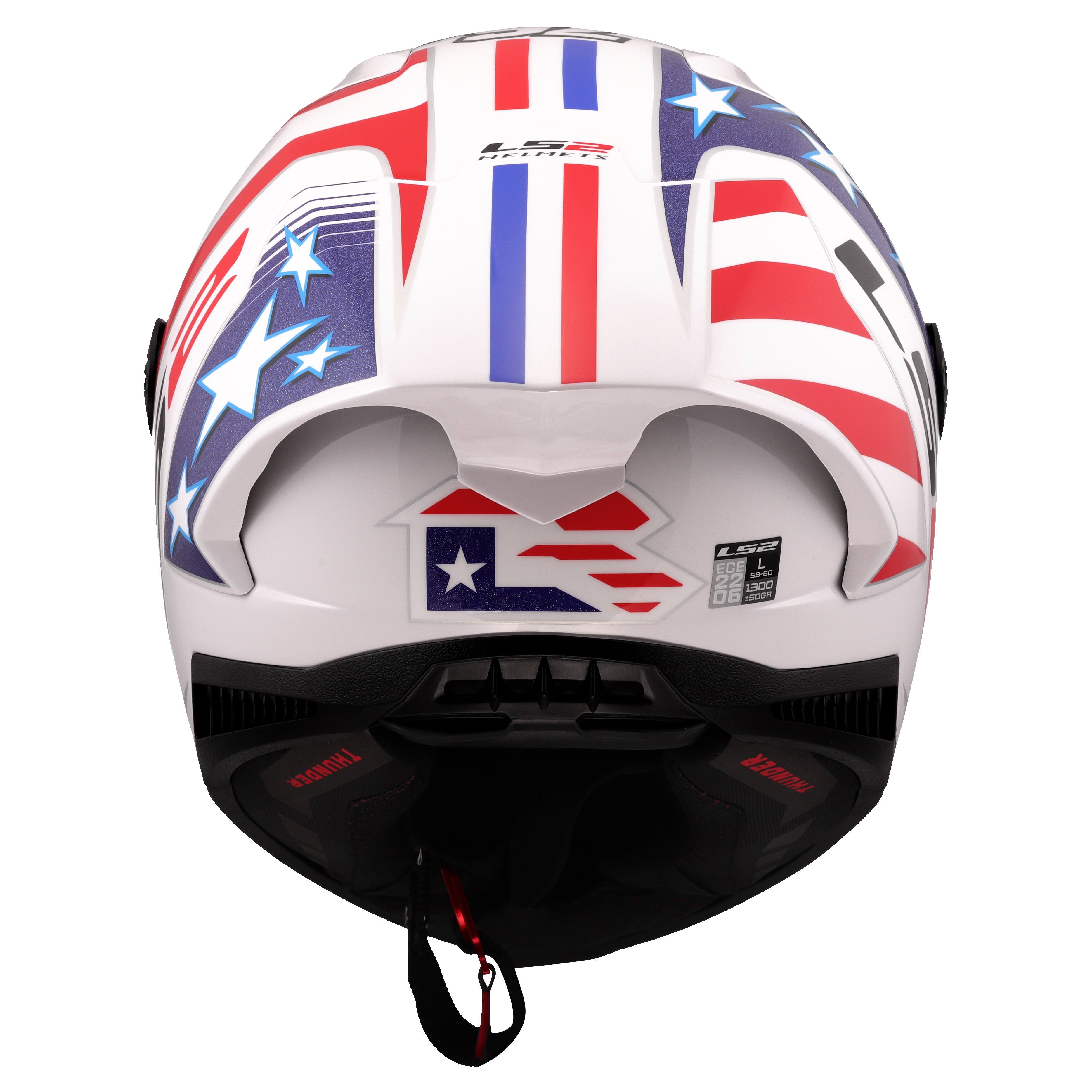 CASCO LS2 FF805 THUNDER C GP AERO réplica BAZ