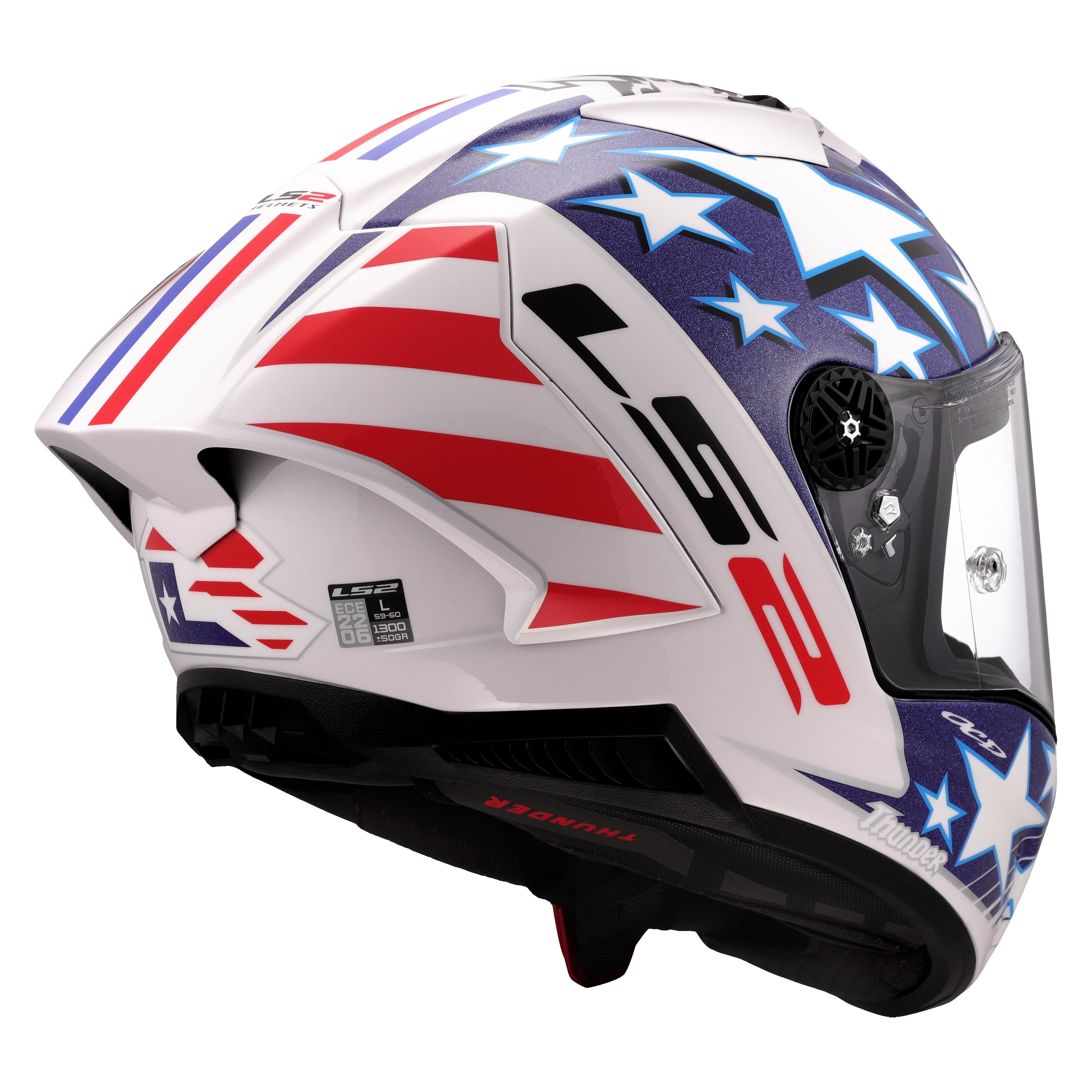 CASCO LS2 FF805 THUNDER C GP AERO réplica BAZ