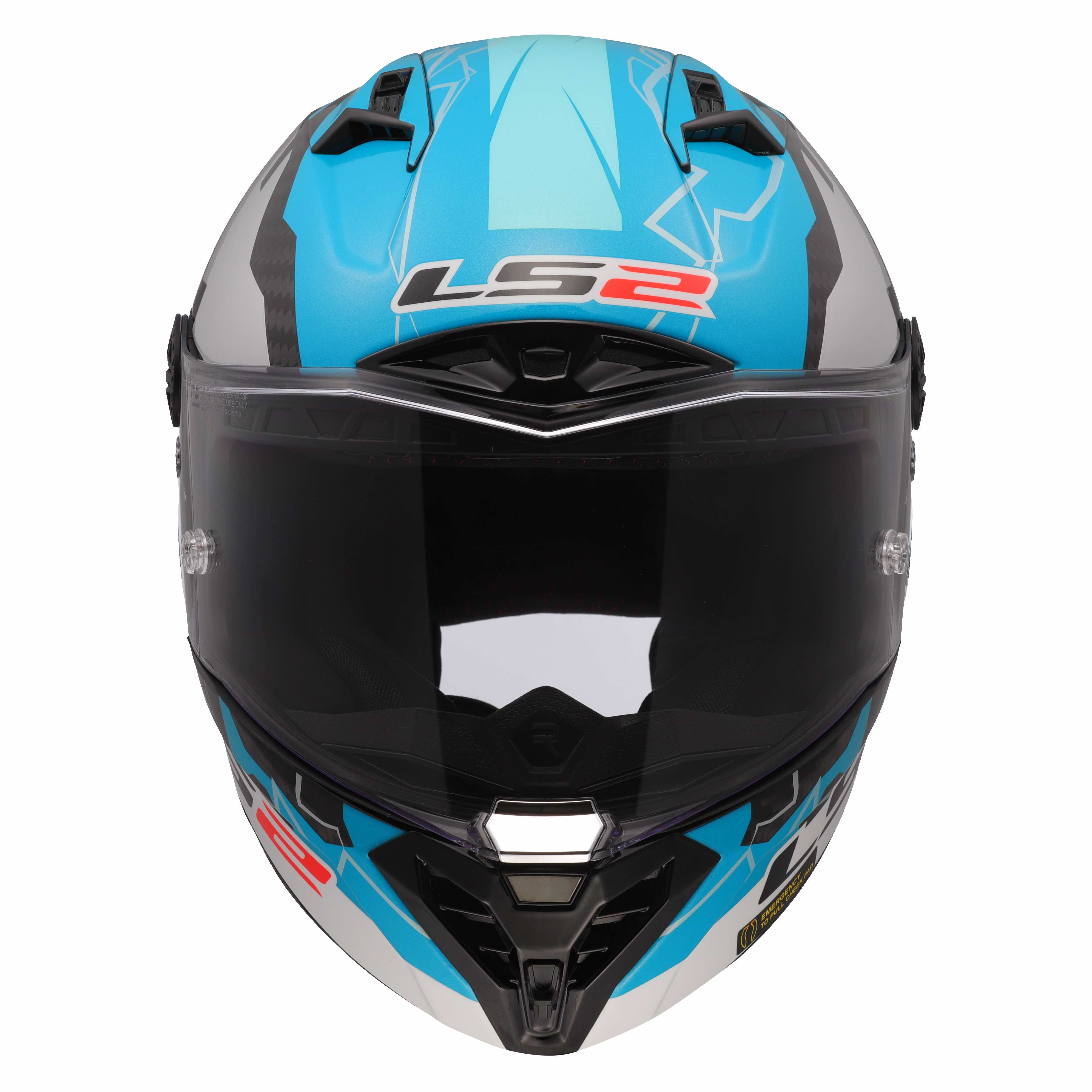 CASCO LS2 FF805 THUNDER C GP AERO réplica HUERTAS
