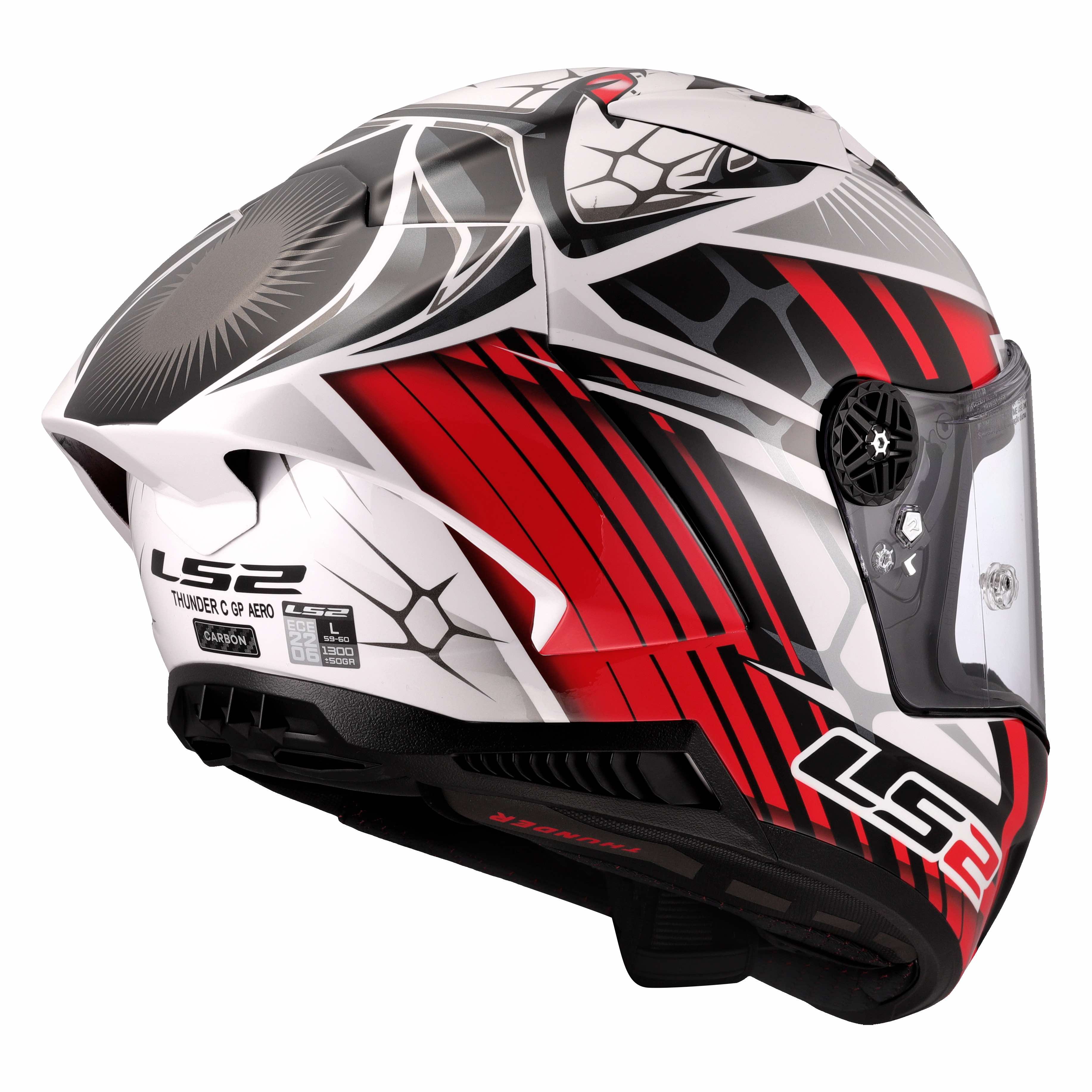 CASCO LS2 FF805 THUNDER C GP AERO réplica PEROLARI