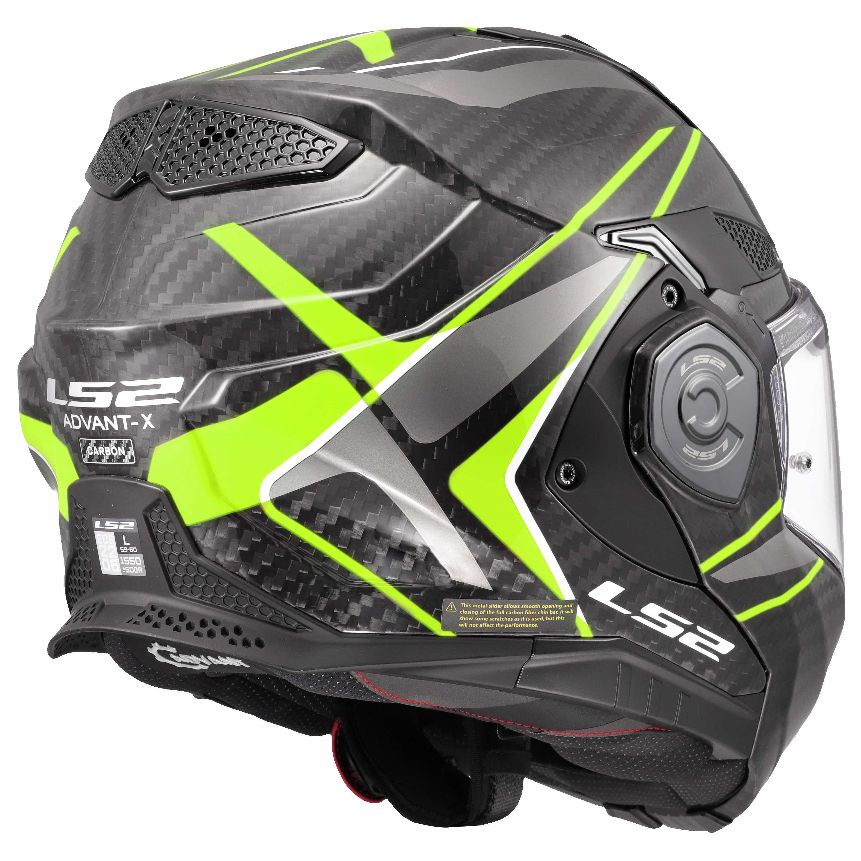 CASCO LS2 FF901 ADVANT X Carbon FUTURE II yellow