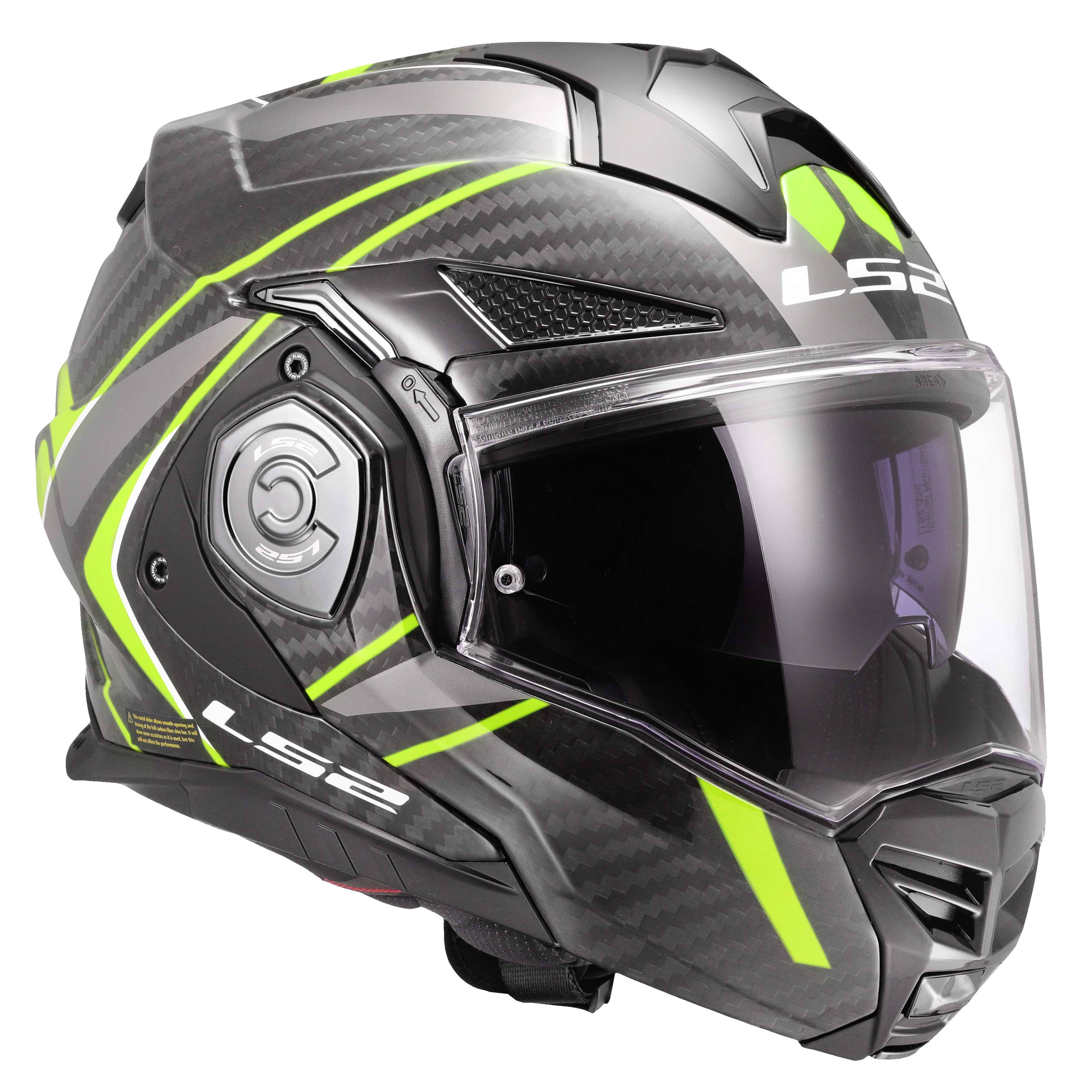 CASCO LS2 FF901 ADVANT X Carbon FUTURE II yellow