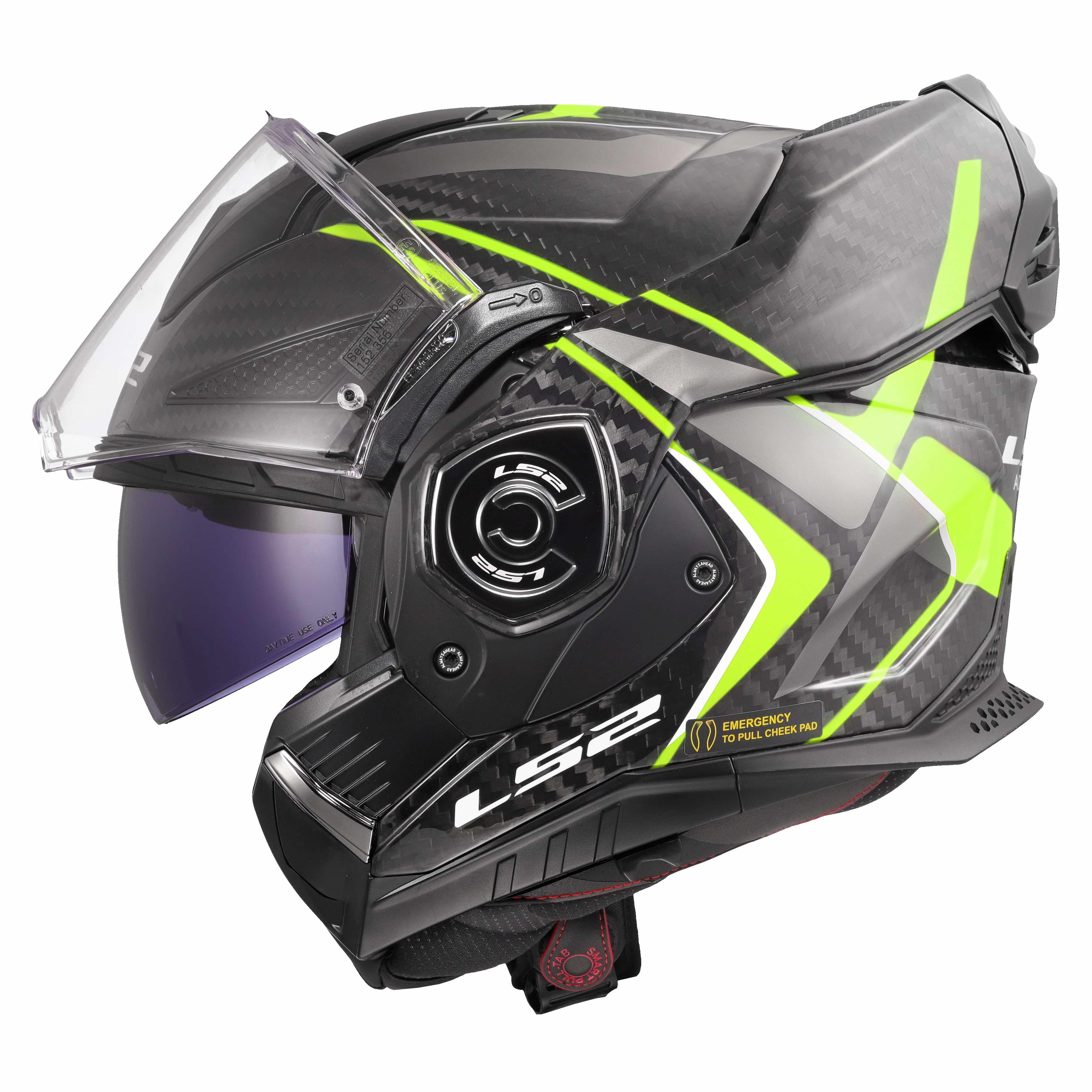 CASCO LS2 FF901 ADVANT X Carbon FUTURE II yellow