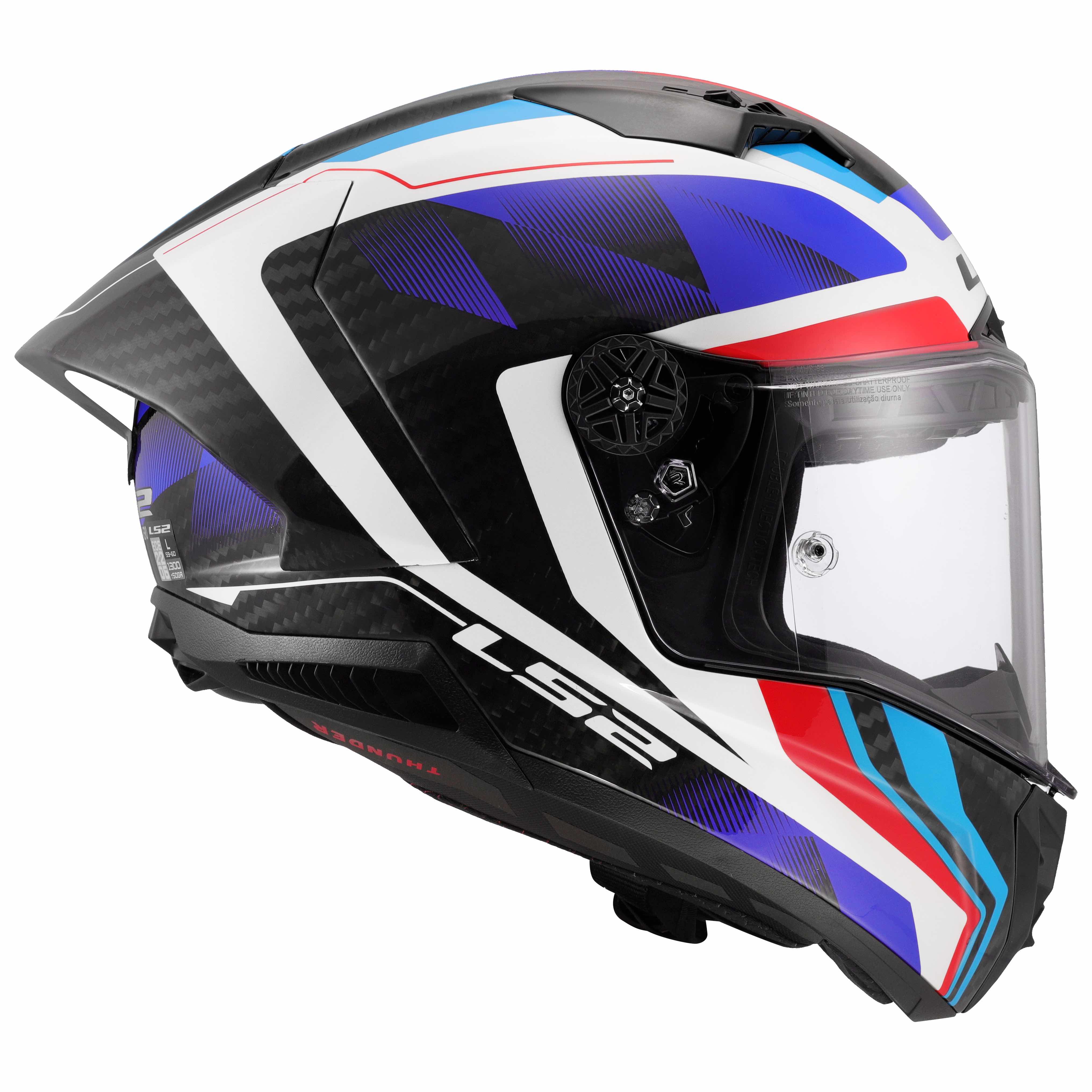 CASCO LS2 FF805 THUNDER C GP AERO RAUTE blue/red