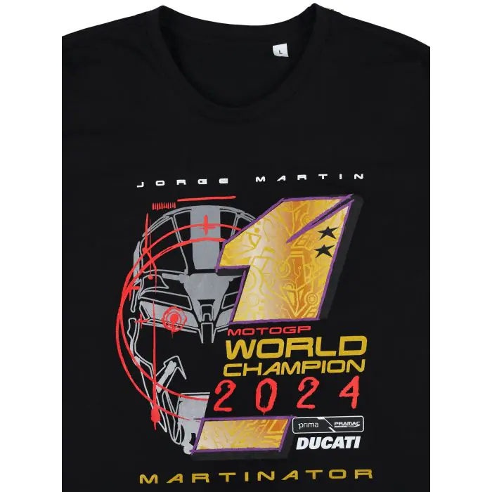CAMISETA JORGE MARTIN World Champion 2024