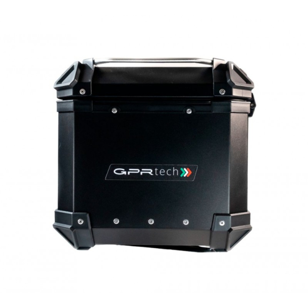 Top case GPR aluminio negro 45 lts.