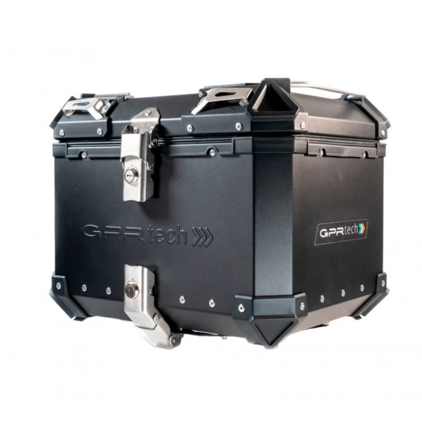 Top case GPR aluminio negro 45 lts.