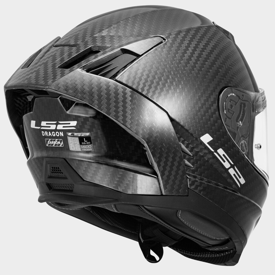 CASCO LS2 FF807 DRAGON TRAX matt carbon
