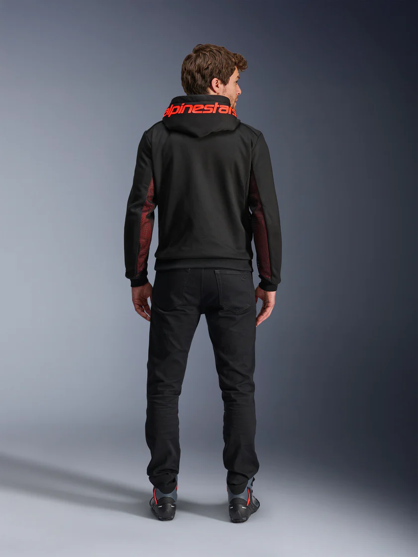 CHAQUETA ALPINESTARS CHROME AIR black/red