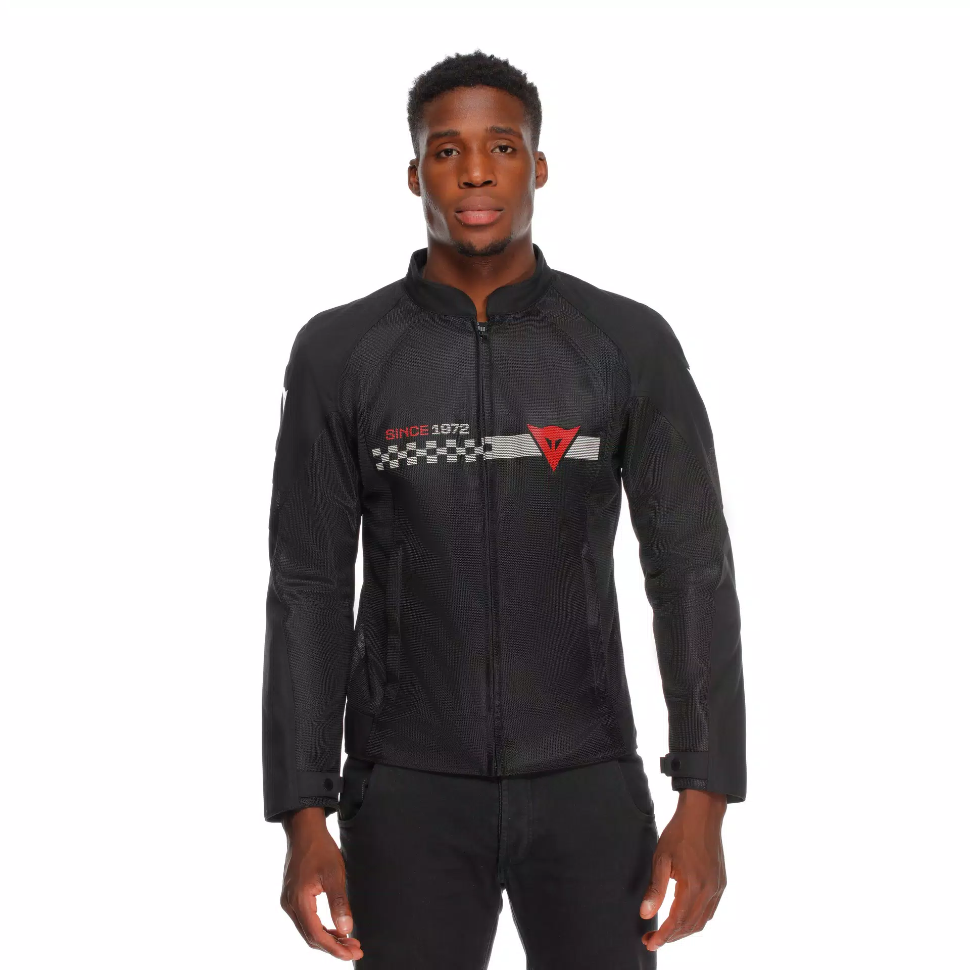 CHAQUETA DAINESE HEROSPHERE AIR tex black/white/red