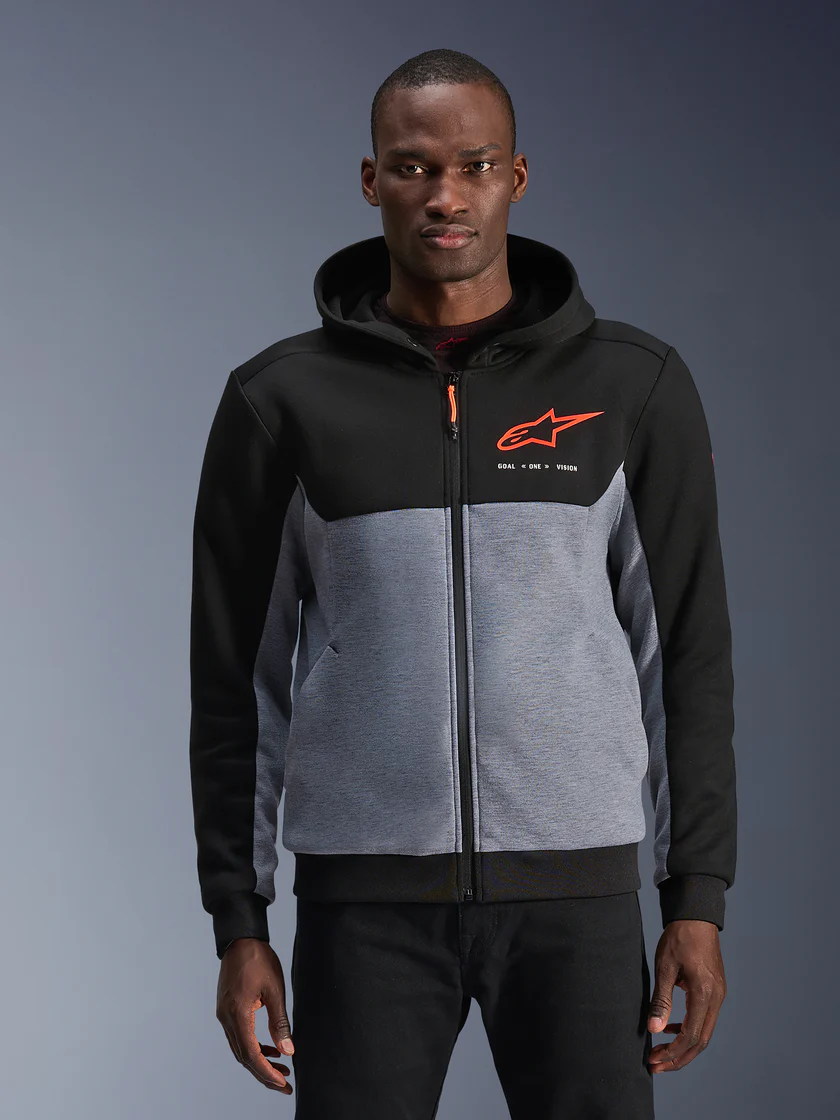 CHAQUETA ALPINESTARS CHROME V2 sport black/grey/red