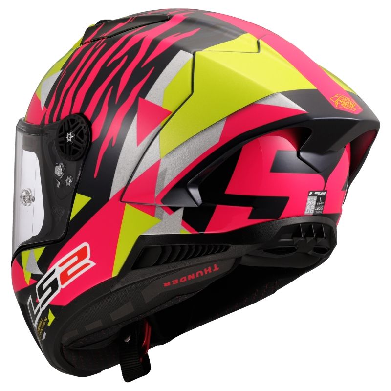 CASCO LS2 FF805 THUNDER C GP AERO réplica ALDEGUER