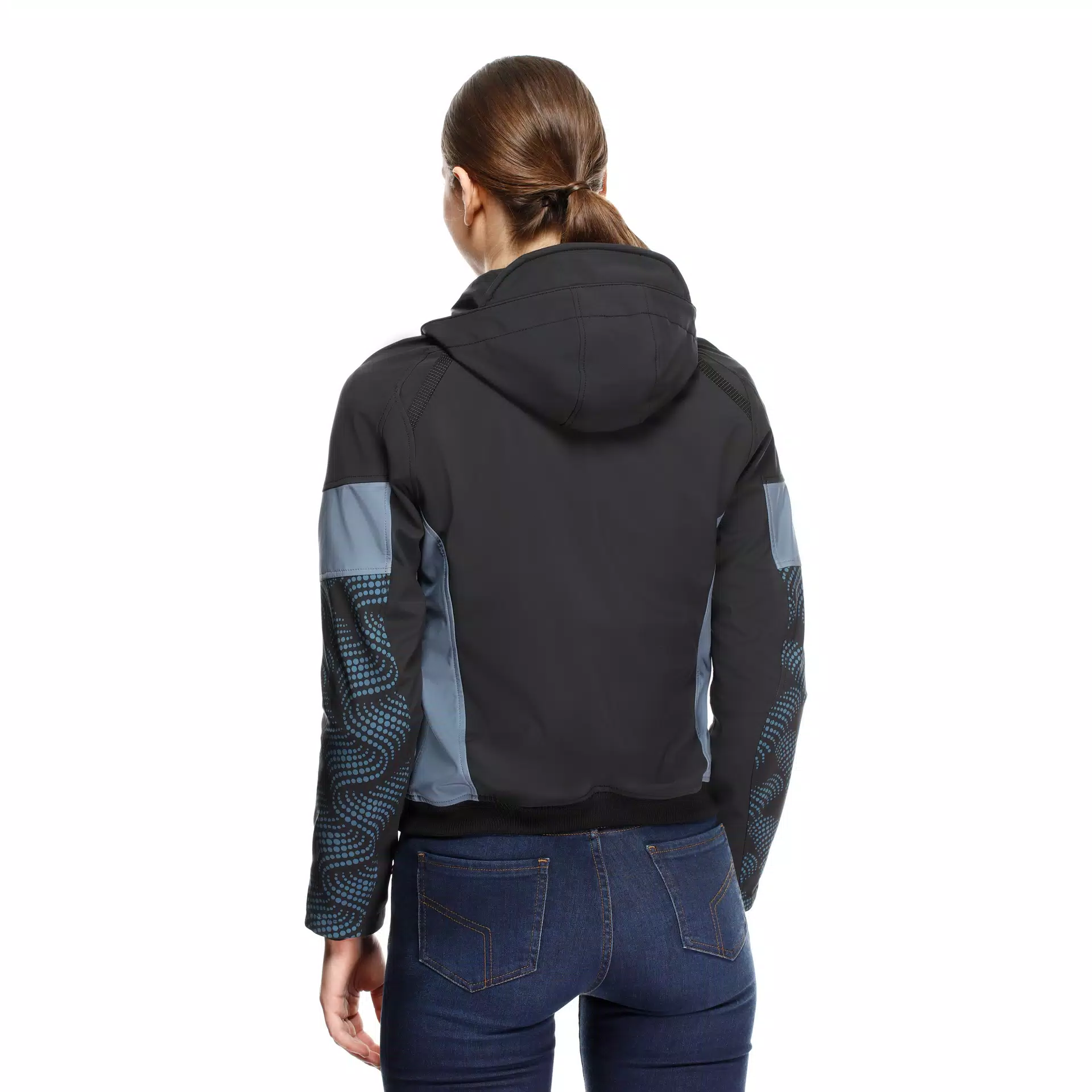 CHAQUETA DAINESE IGNITE 2 black/blue mirage lady