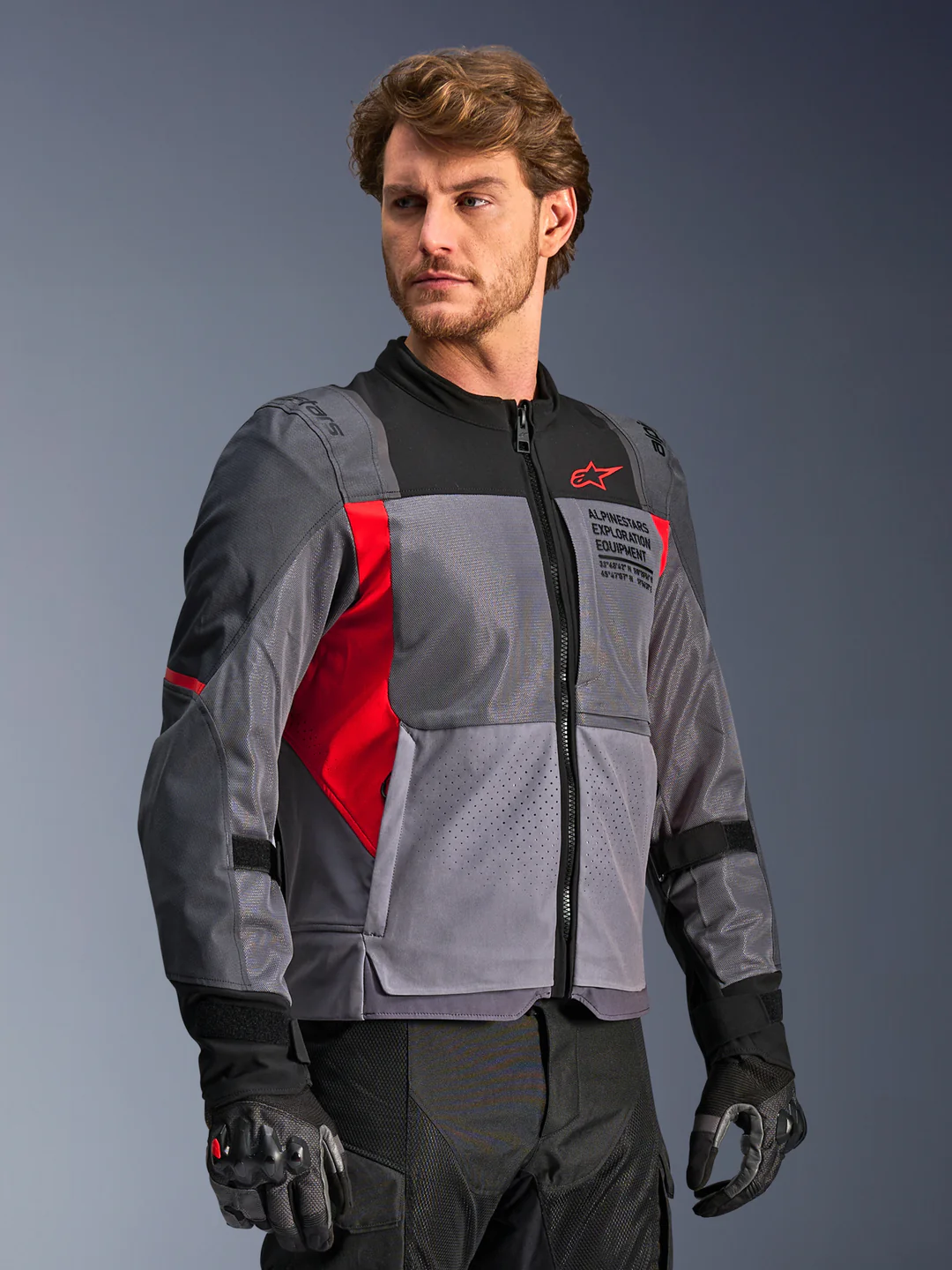 Chaqueta ALPINESTARS ST-2 AIR grey/red