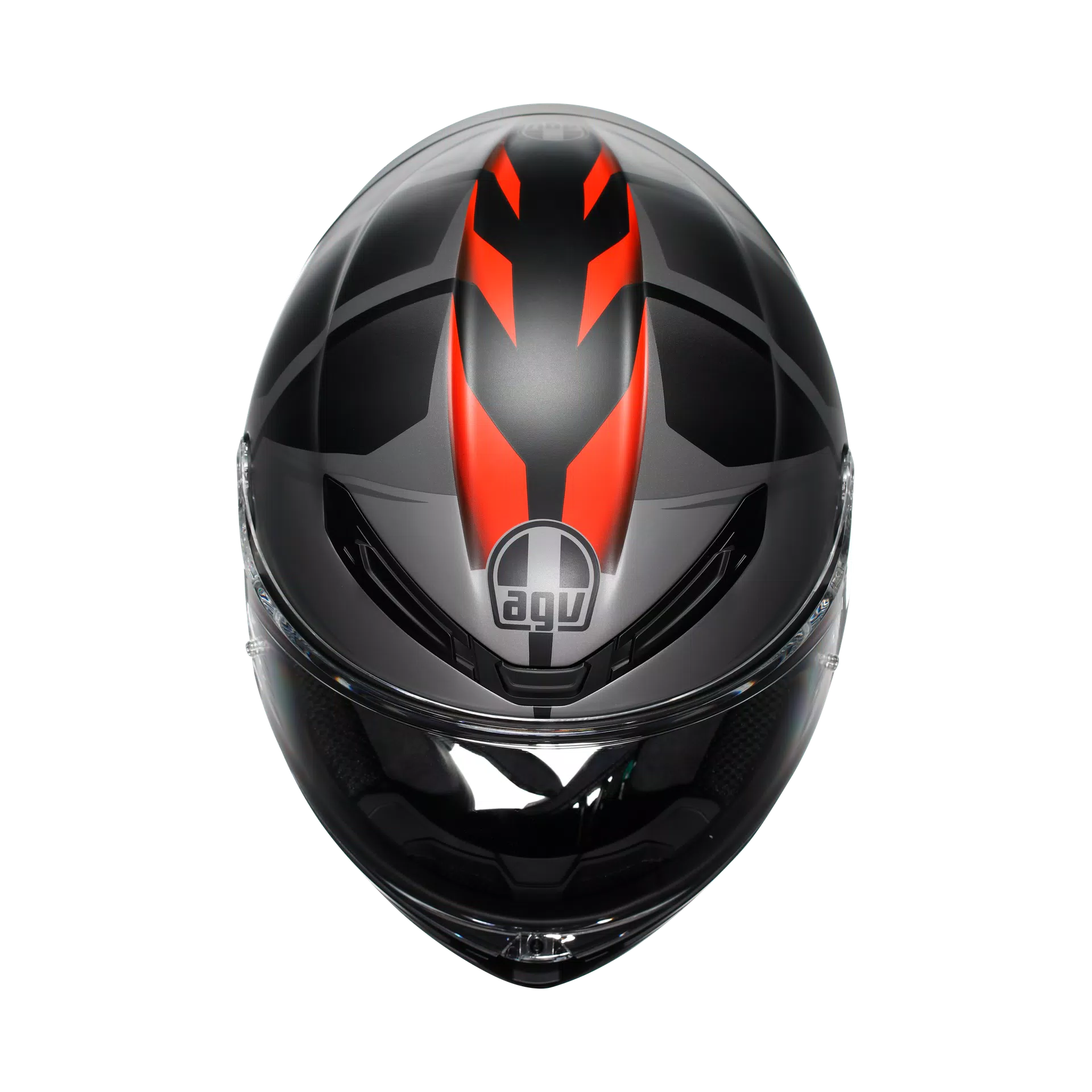 CASCO AGV K-6 S E2206 KARVE black/grey/red