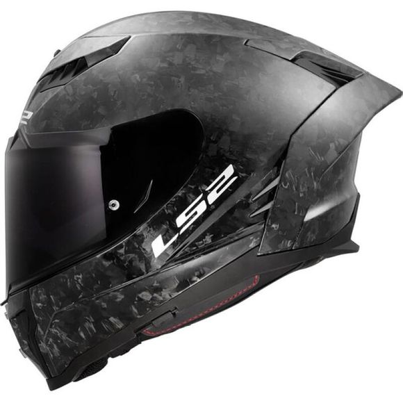 CASCO LS2 FF807 DRAGON TRAX carbono forjado
