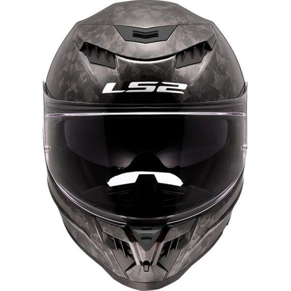 CASCO LS2 FF807 DRAGON TRAX carbono forjado