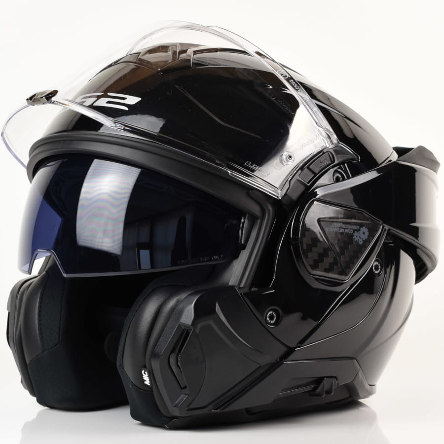 CASCO LS2 FF910 Advant II negro brillo