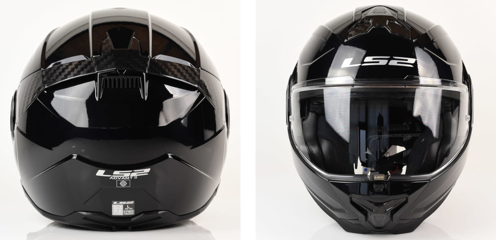 CASCO LS2 FF910 Advant II negro brillo
