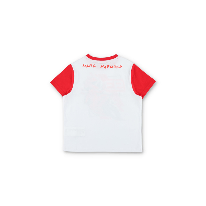 Camiseta MARQUEZ Painted bike blanca