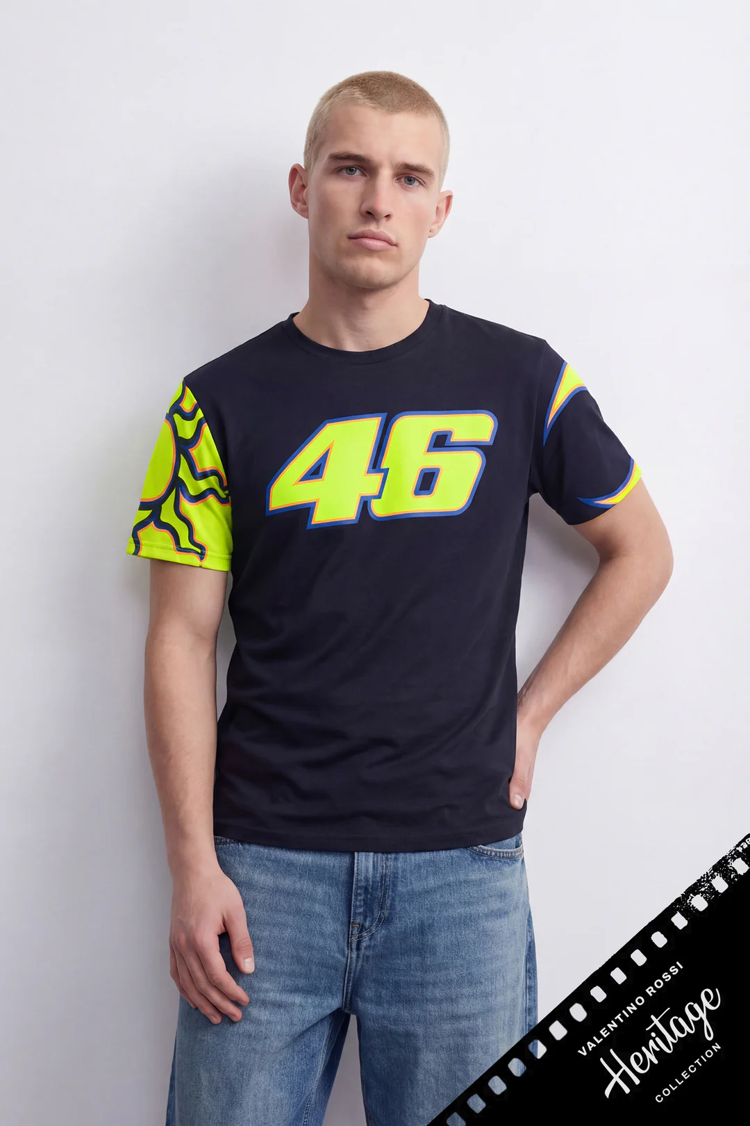 Camiseta VR46 Heritage Sole Luna the doctor