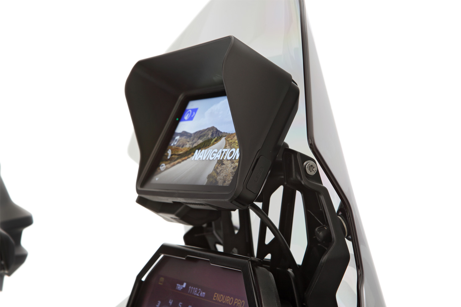 Visera protector p/navegador WUNDERLICH BMW Navigator ConnectedRide