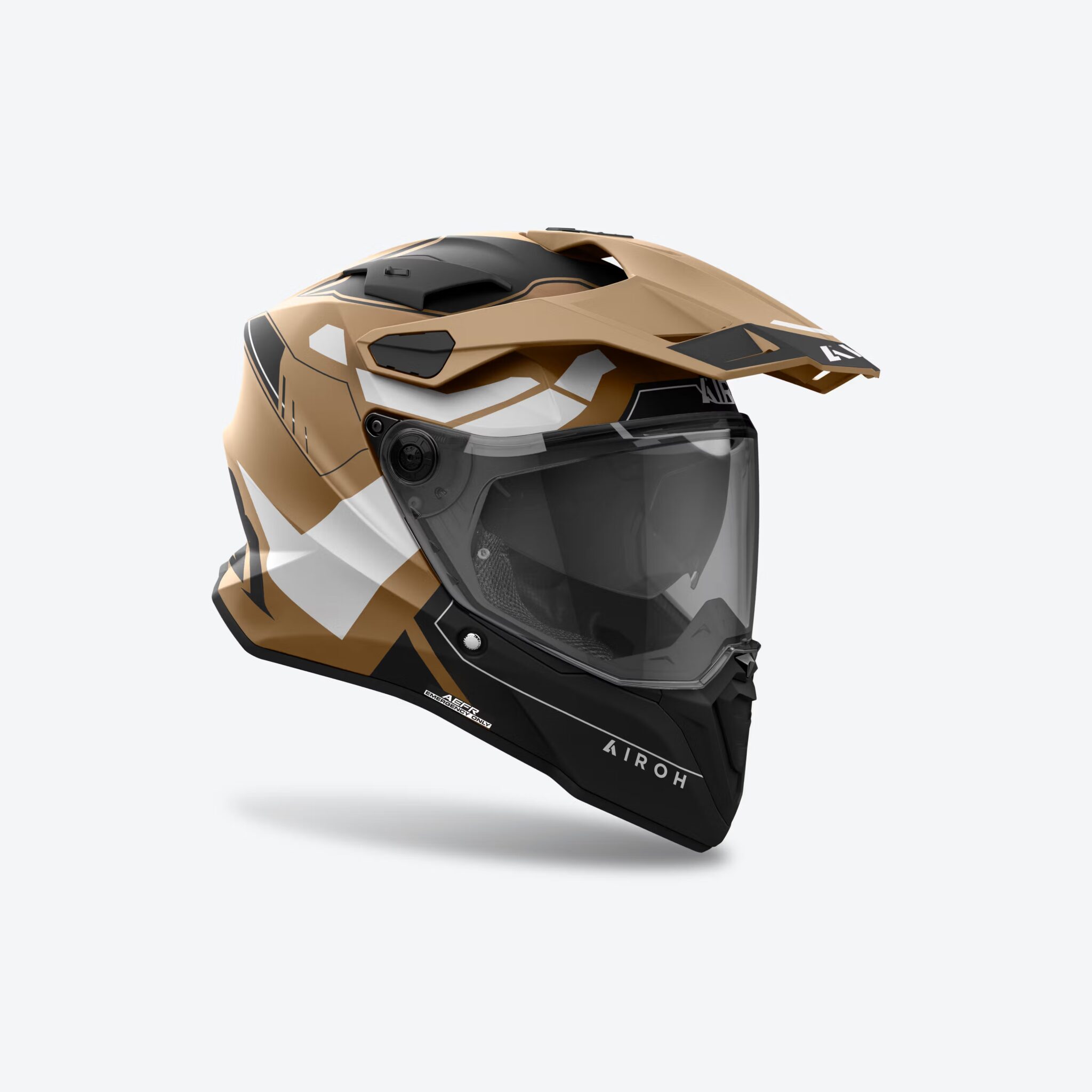 Casco AIROH COMMANDER 2 REVEL sand matt