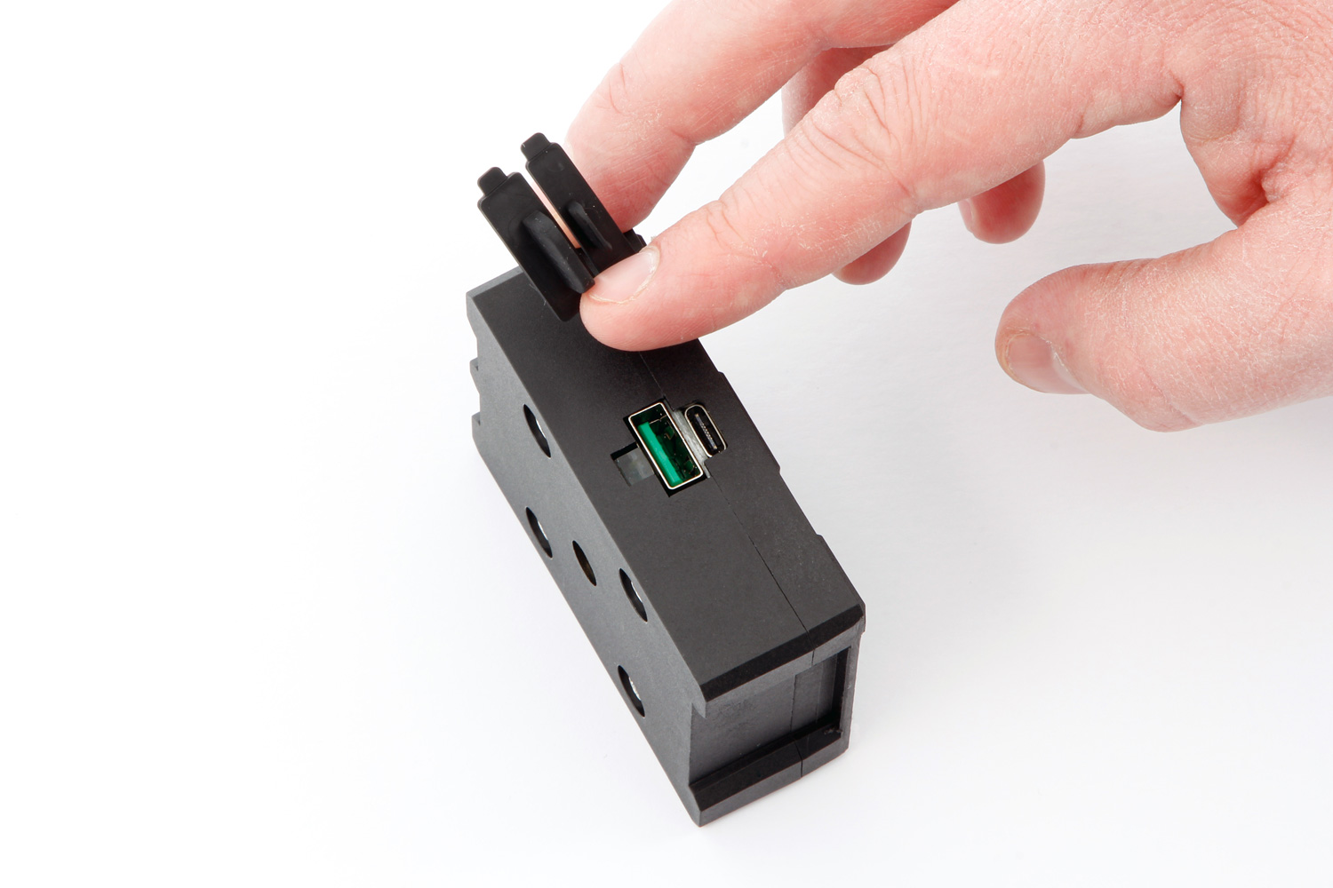 Caja WUNDERLICH p/carga USB Wunderlich universal ng.