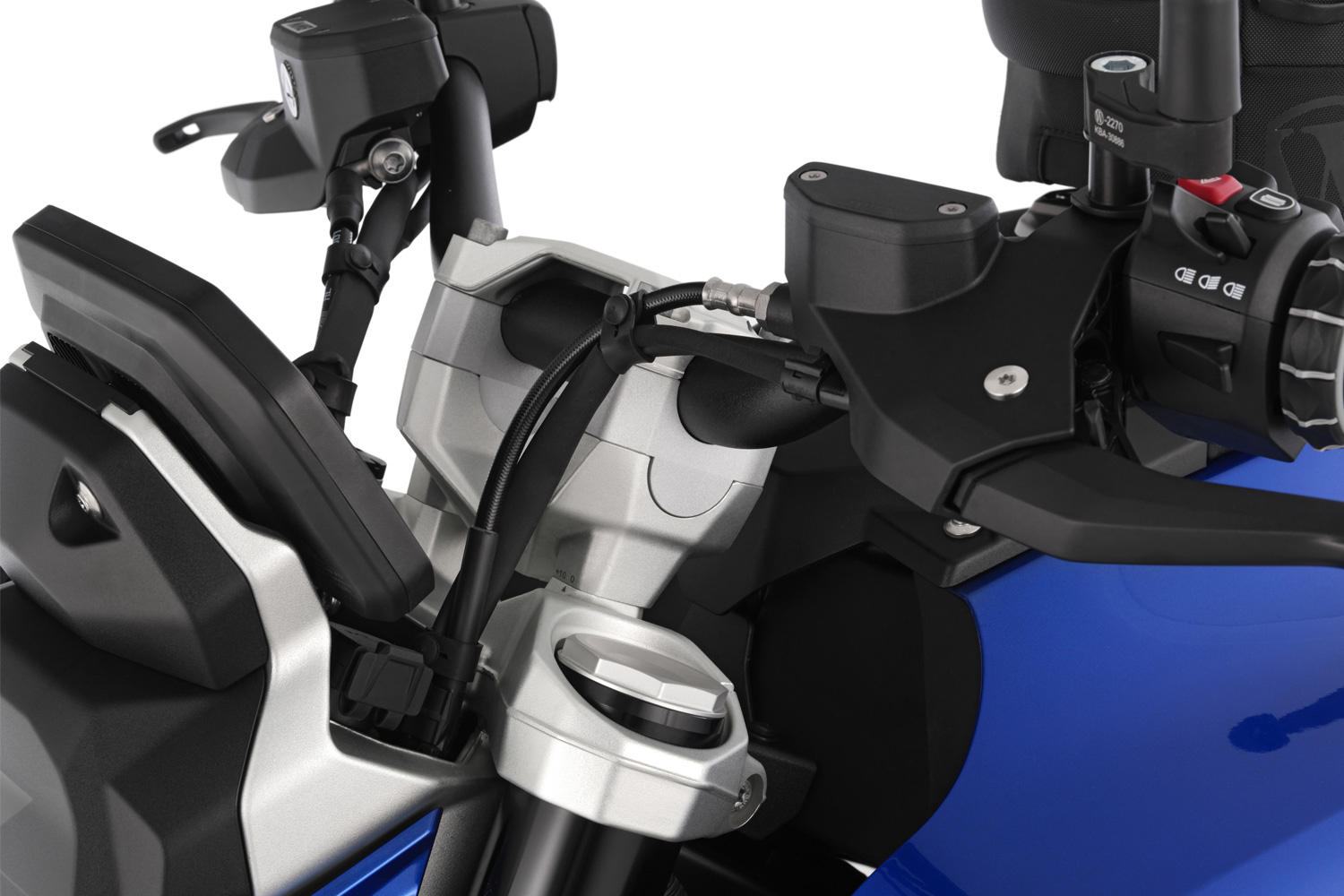 Elevador manillar ERGO WUNDELICH R1300R plata