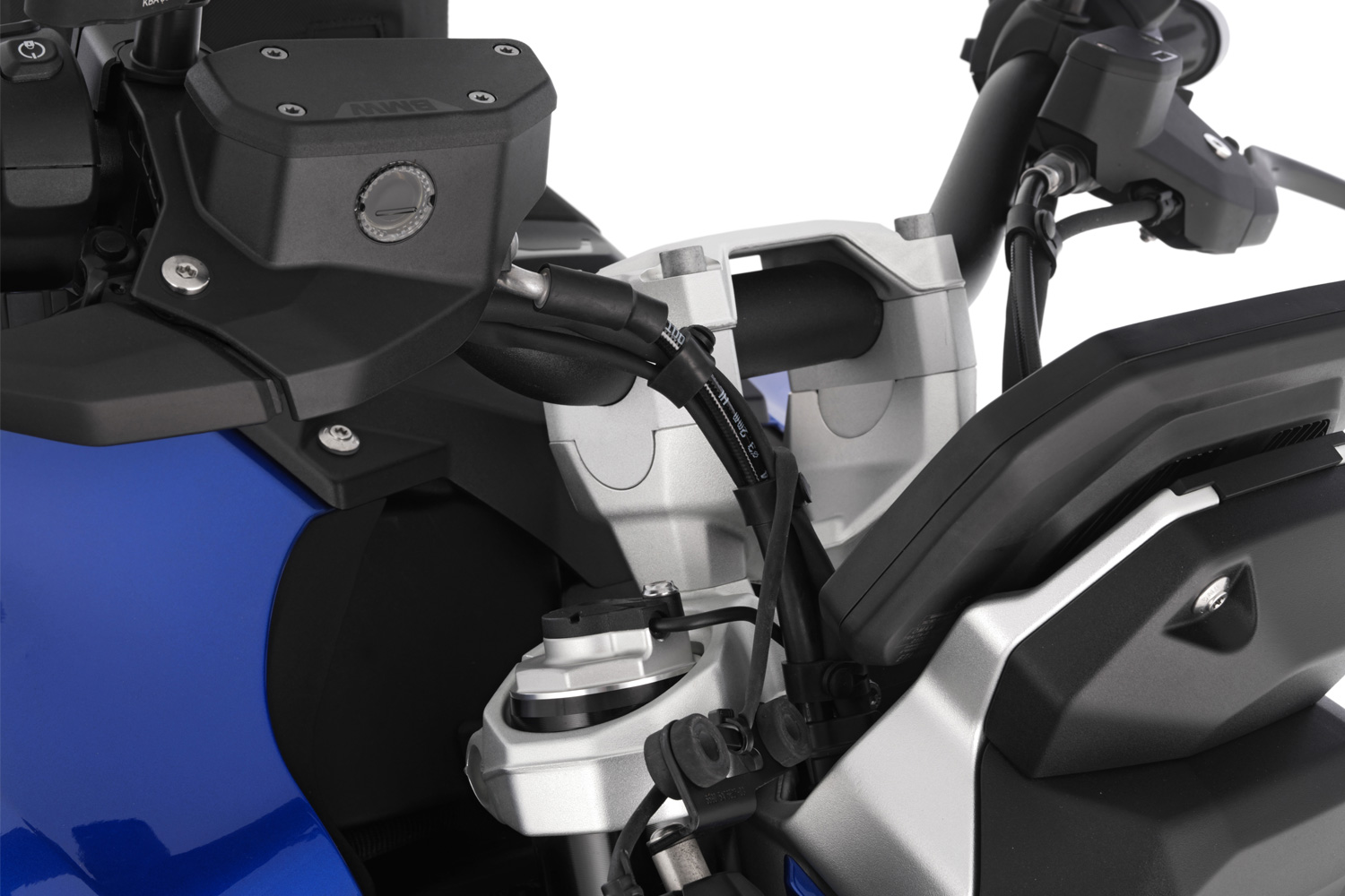 Elevador manillar ERGO WUNDELICH R1300R plata