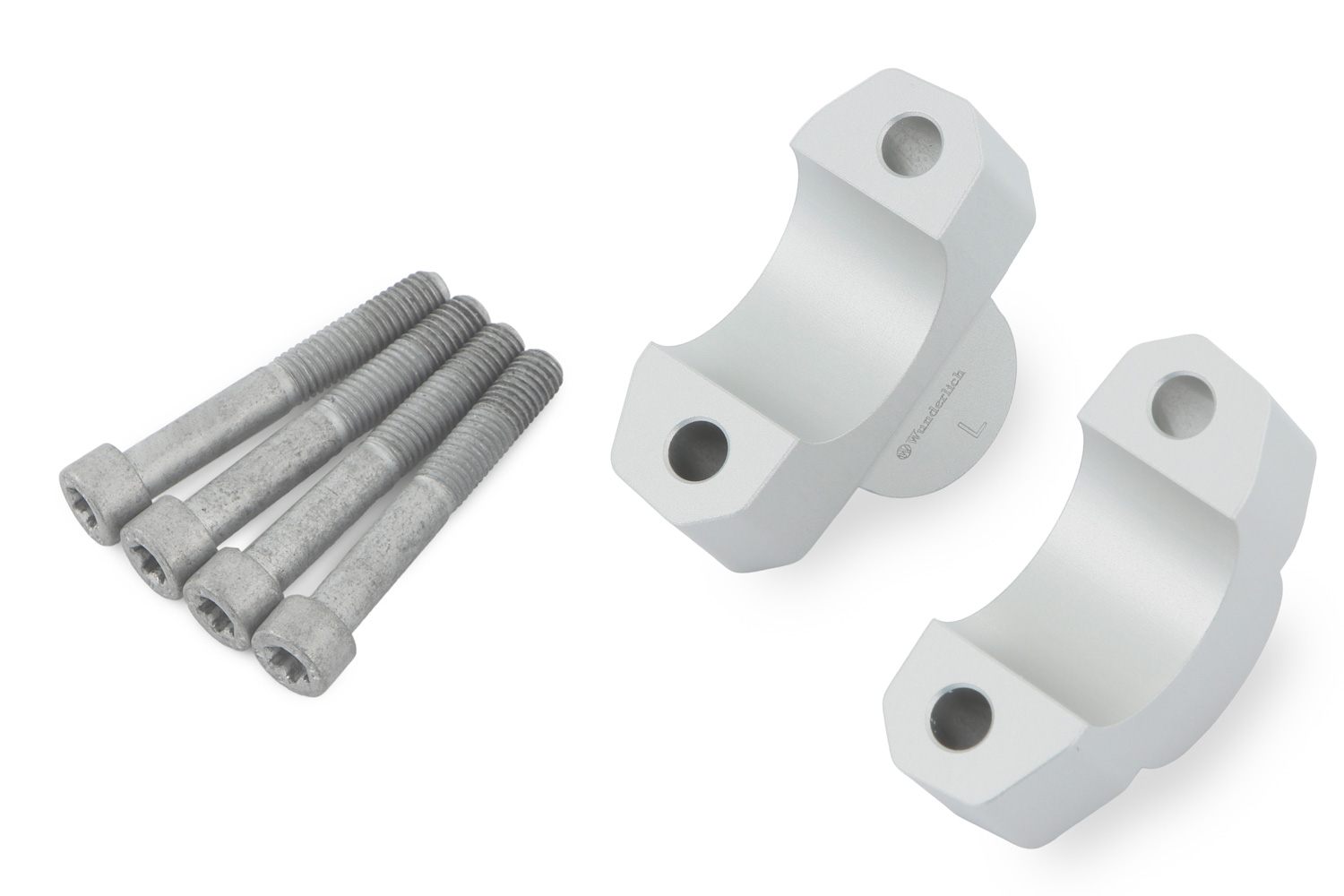 Elevador manillar ERGO WUNDELICH R1300R plata