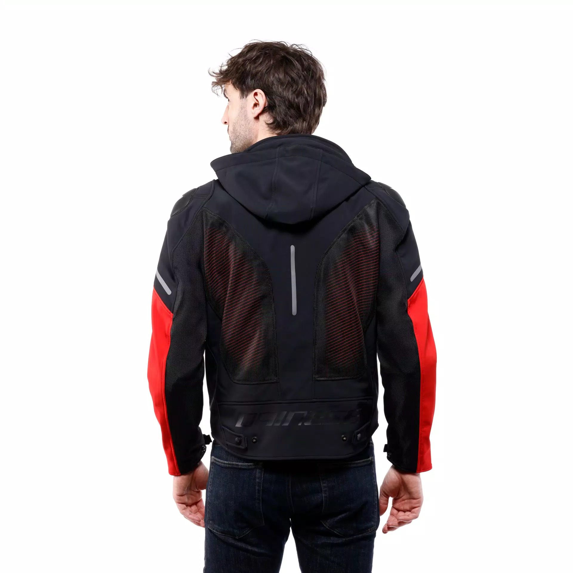 Chaqueta DAINESE SUPER SPRINT air bk/wh/red