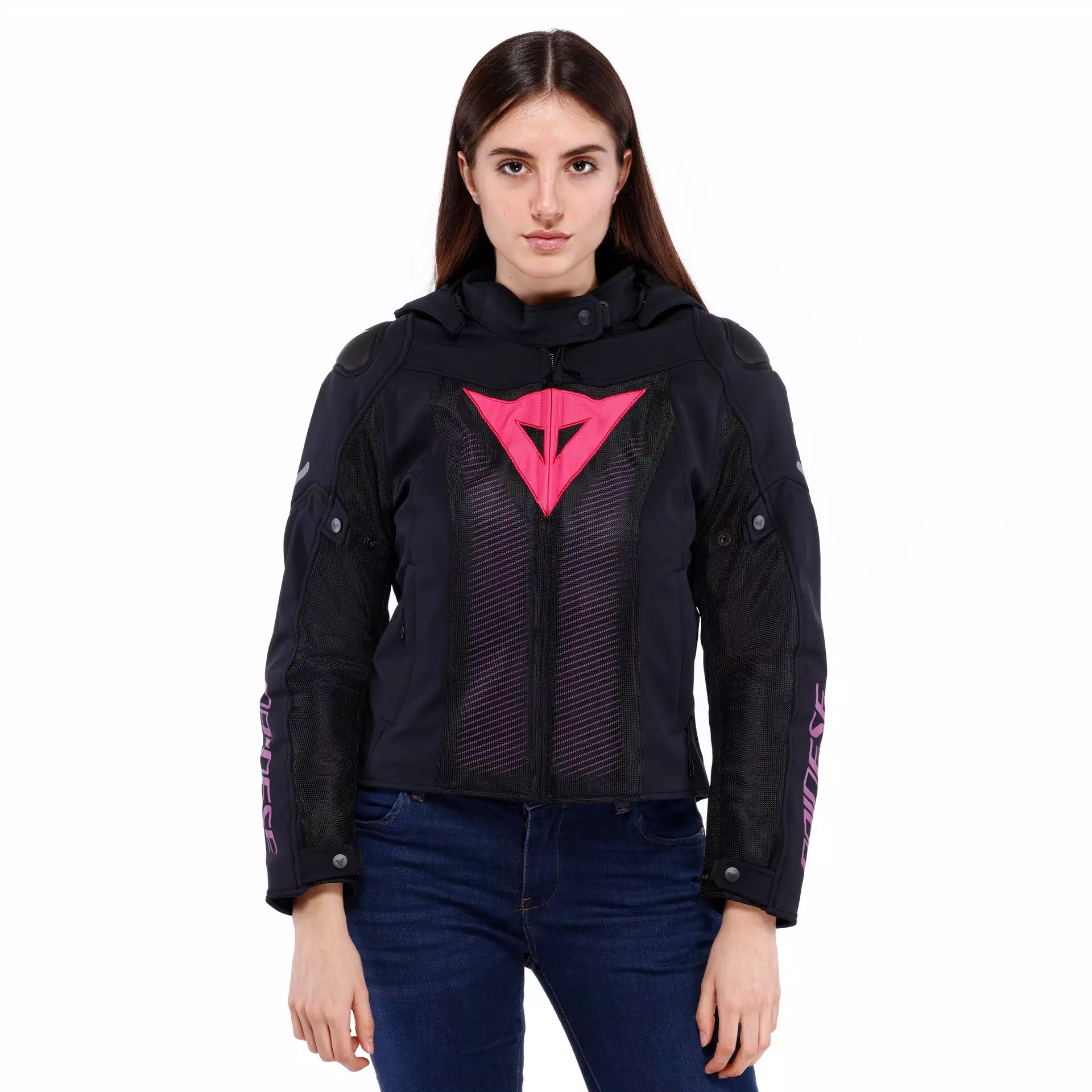 Chaqueta DAINESE SUPER SPRINT air lady bk/pk/vl