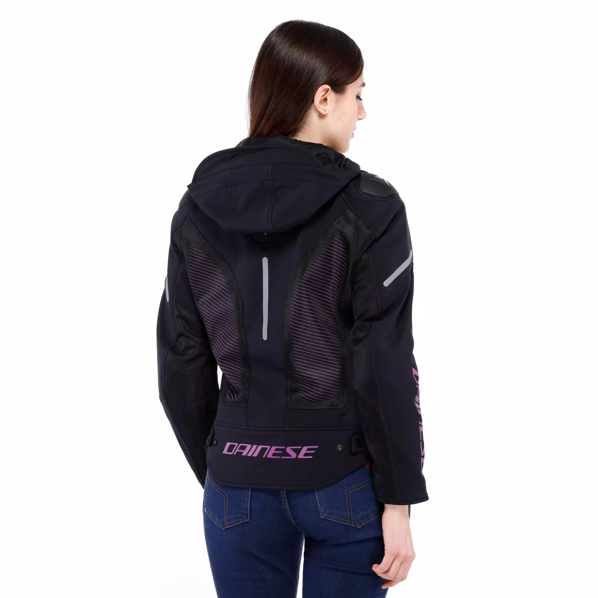 Chaqueta DAINESE SUPER SPRINT air lady bk/pk/vl