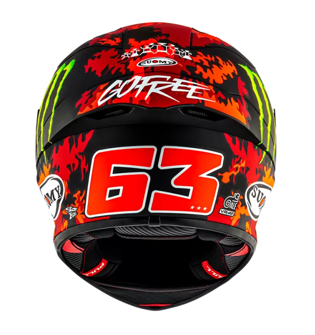 Casco SUOMY S1-XR GP réplica BAGNAIA Monster 2025 matt