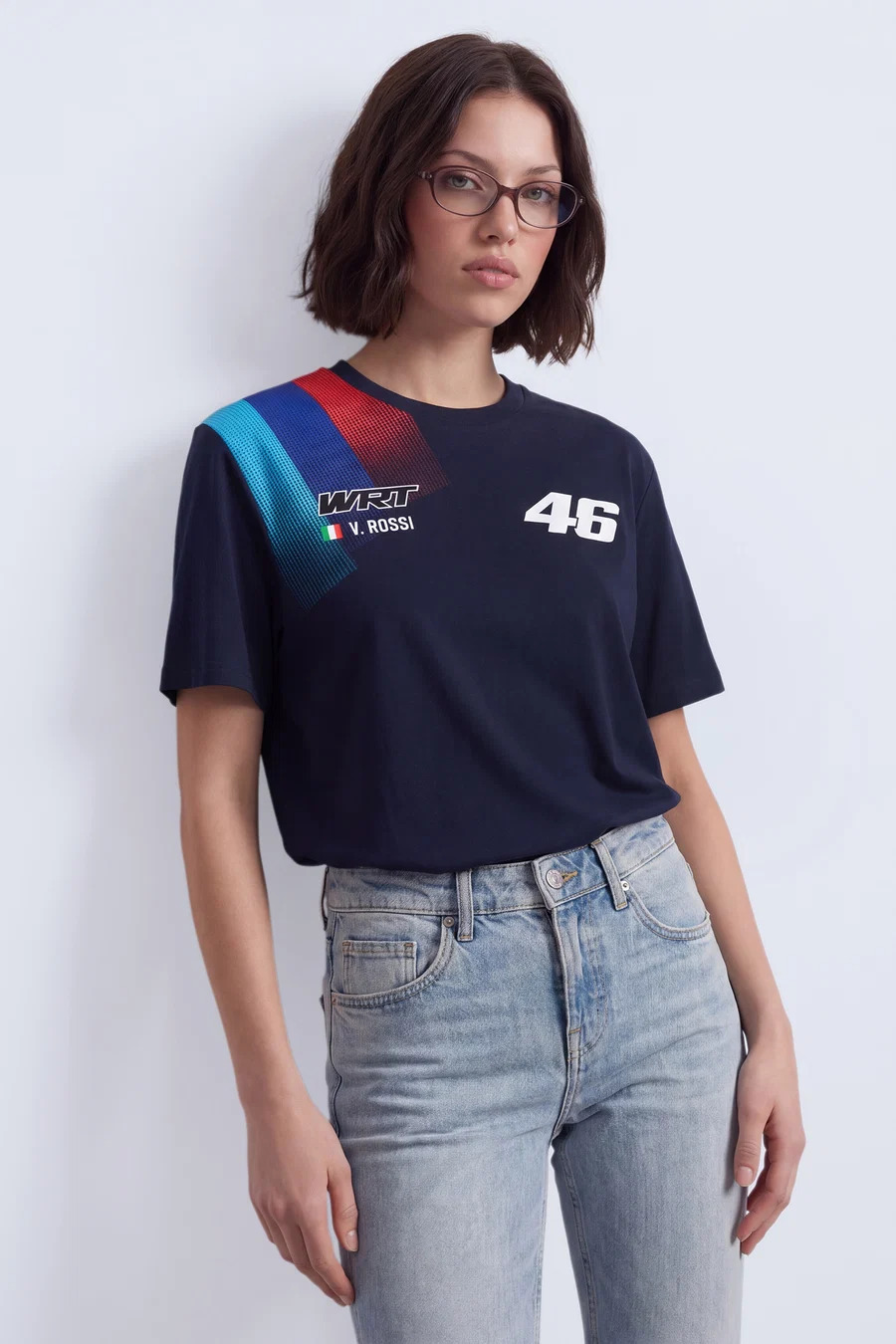 Camiseta VR46 WRT blue unisex