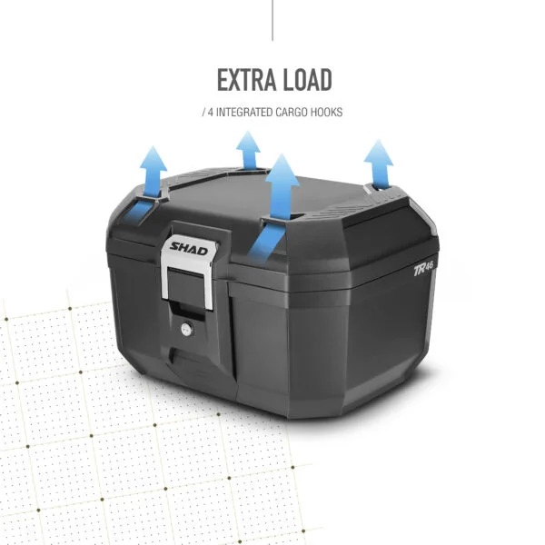 TOP CASE SHAD TR46 TERRA black