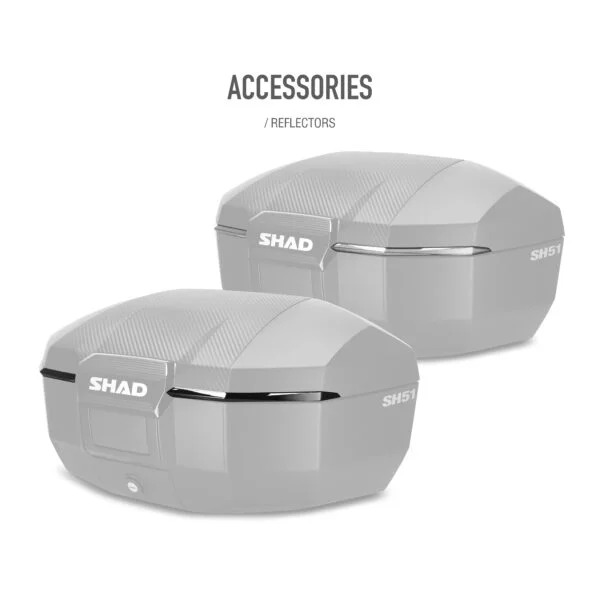 TOPCASE SHAD SH51 Carbono
