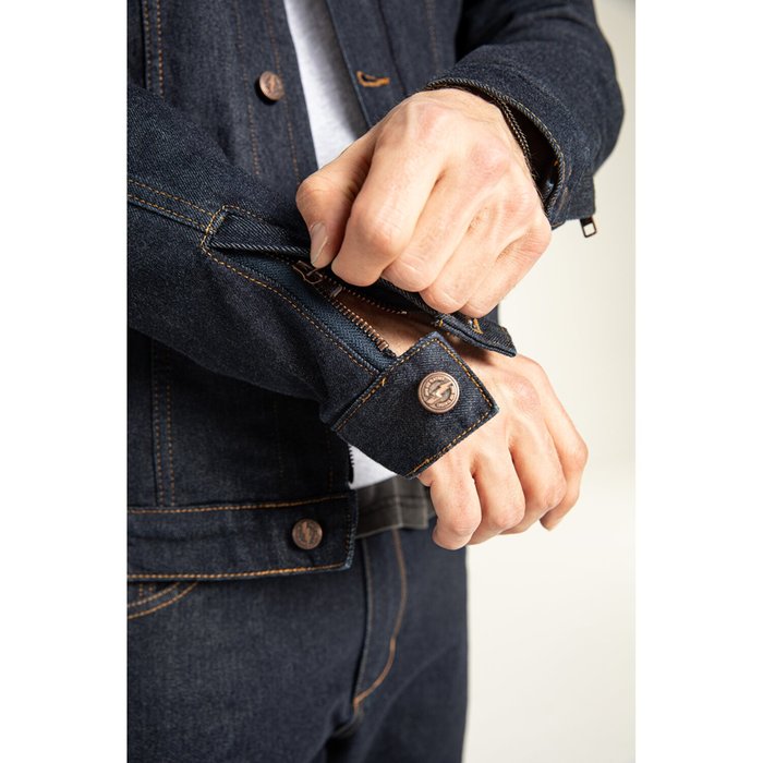 Chaqueta JOHN DOE Maverick RAW azul LE