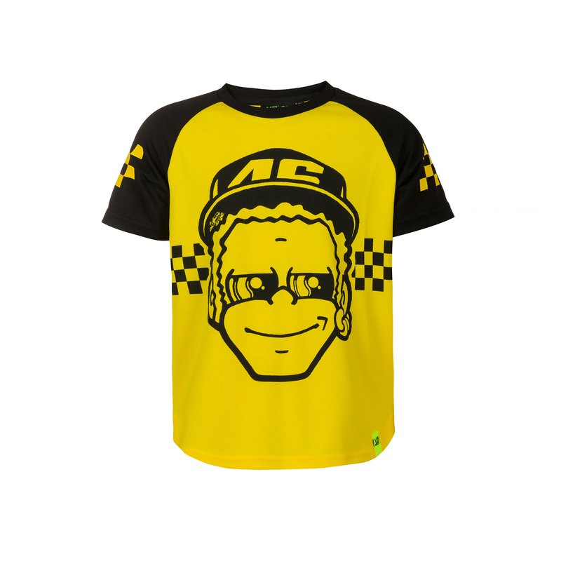 Camiseta VR46 DOTTORINO kid yellow