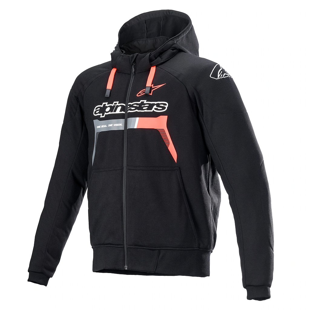 CHAQUETA ALPINESTARS CHROME IGNITION black/red