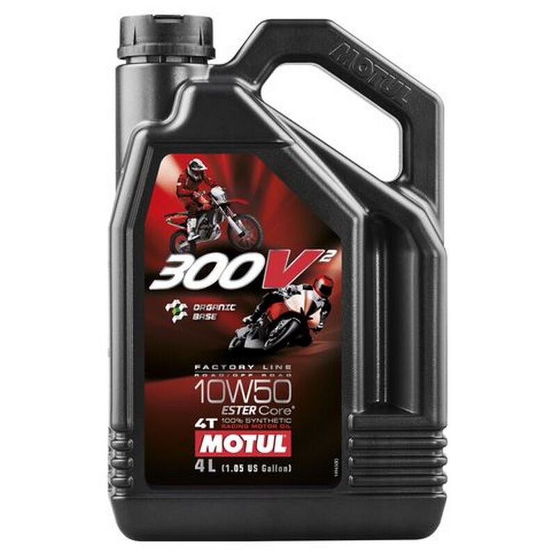 ACEITE MOTUL 300V2 10W50 x 4 lts.