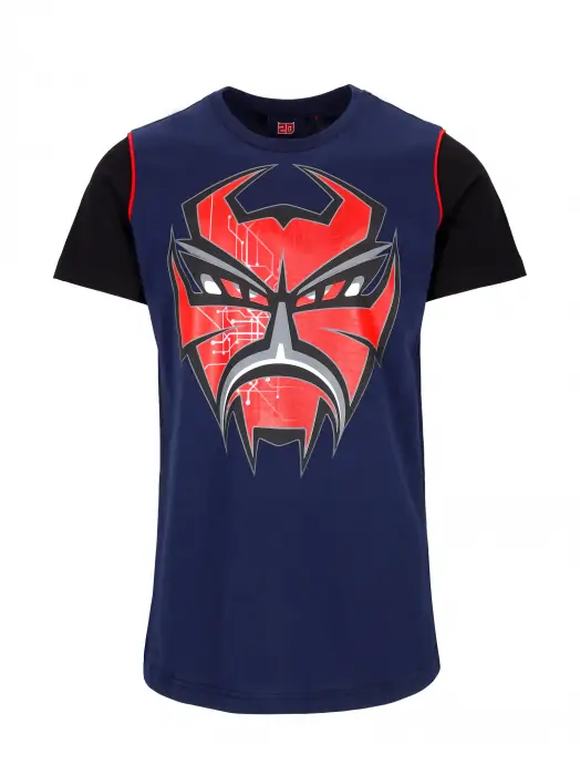 CAMISETA QUARTARARO LONG BIG DIABLO blue