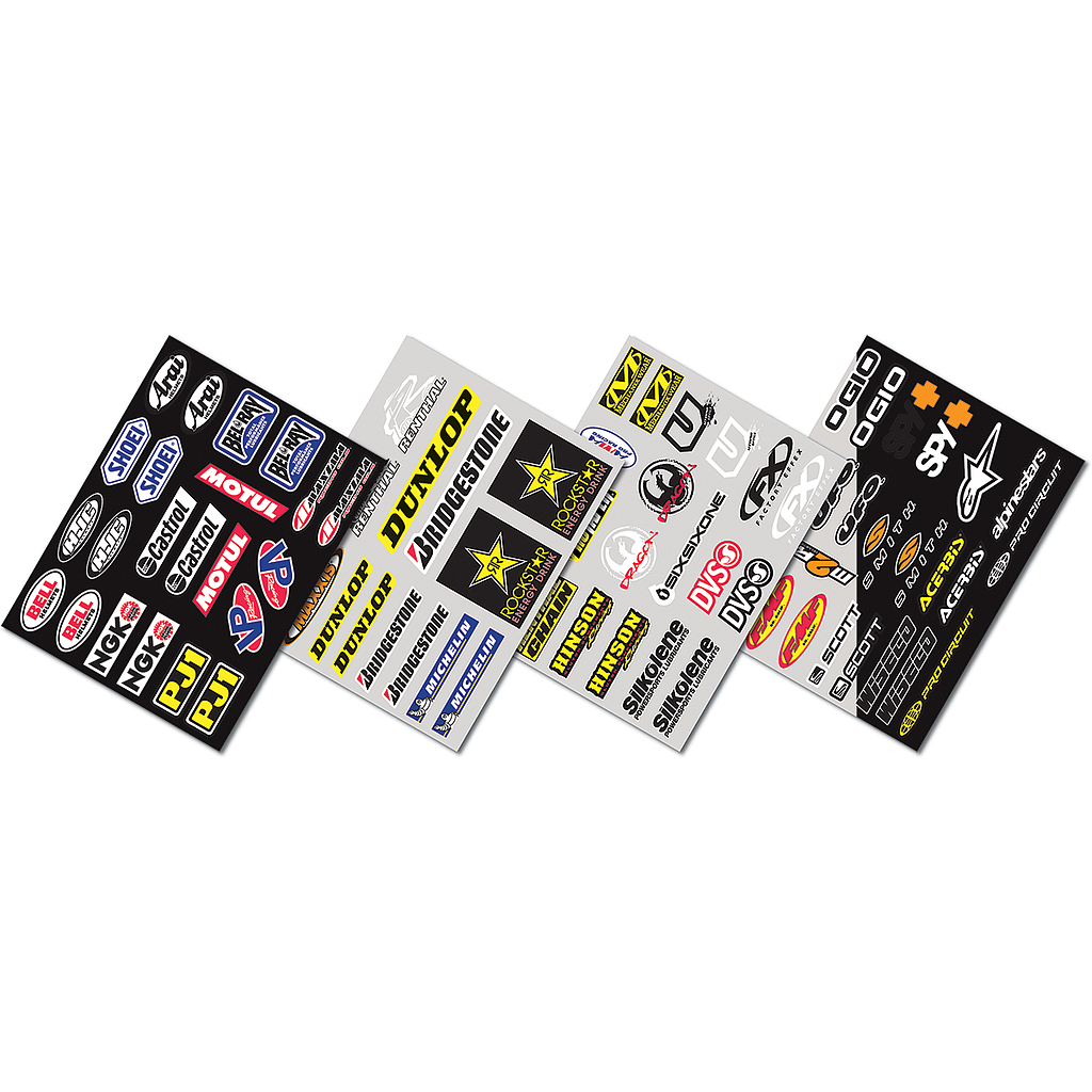 Kit de marcas termoadhesivas p/JERSEY